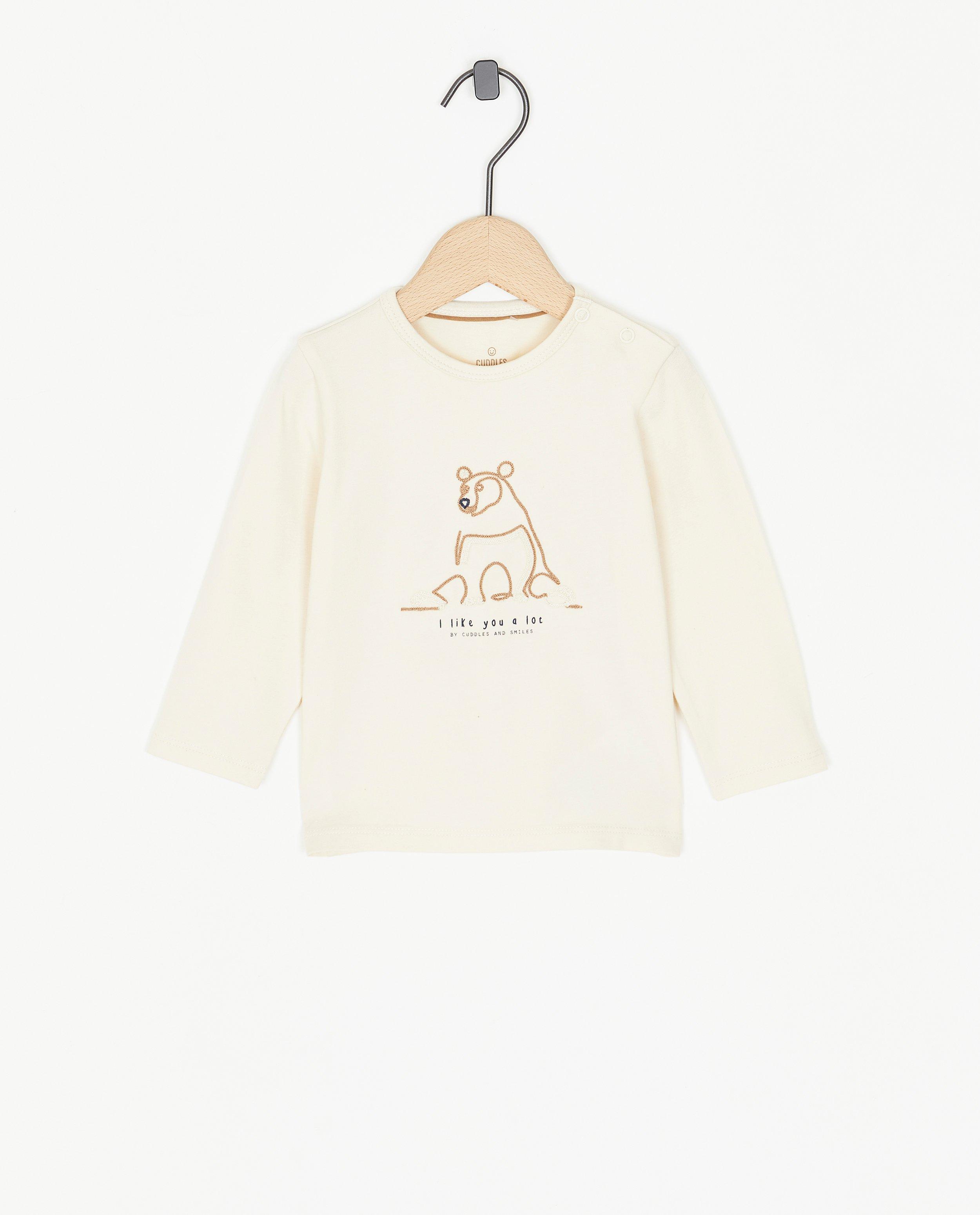 Longsleeve met borduursel, Feest - null - Cuddles and Smiles
