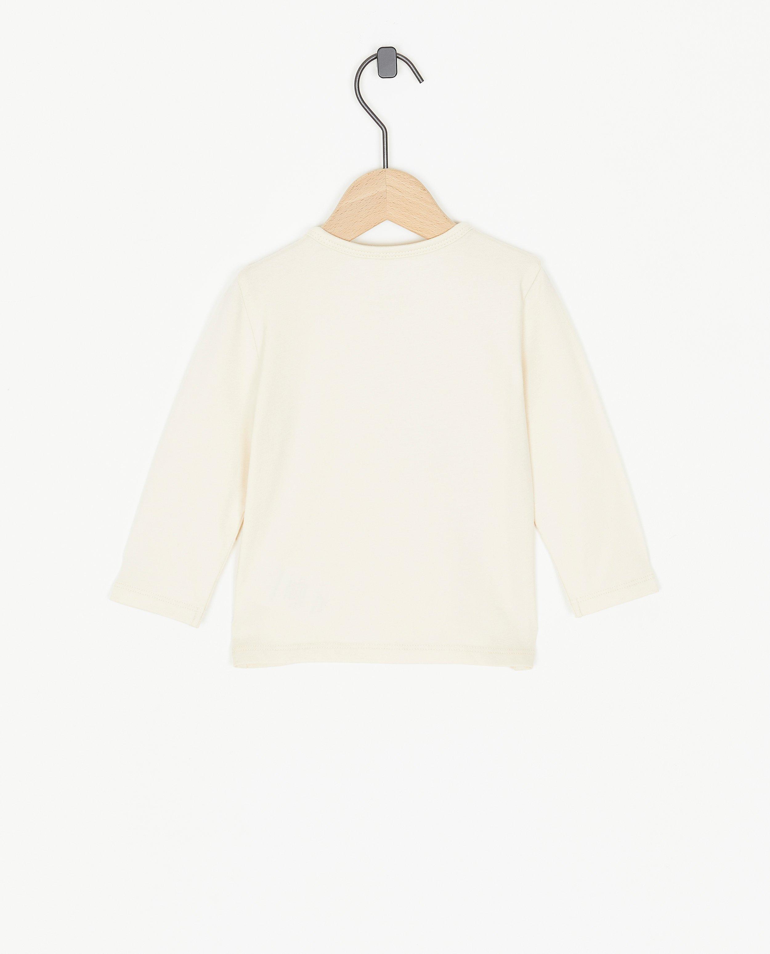 T-shirts - Longsleeve met opschrift