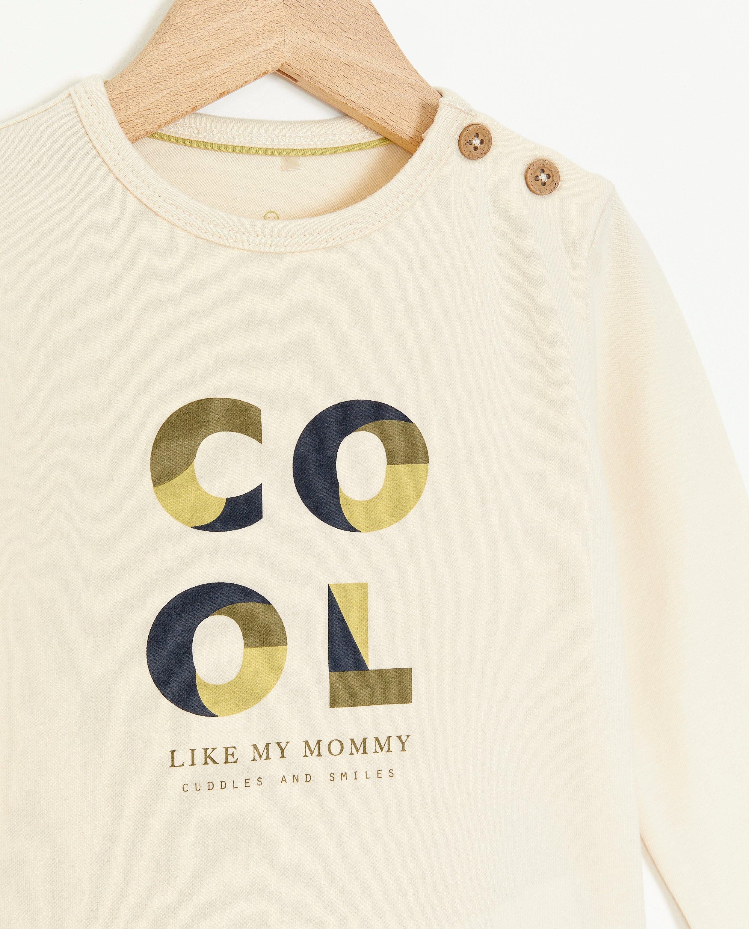 T-shirts - Longsleeve met opschrift