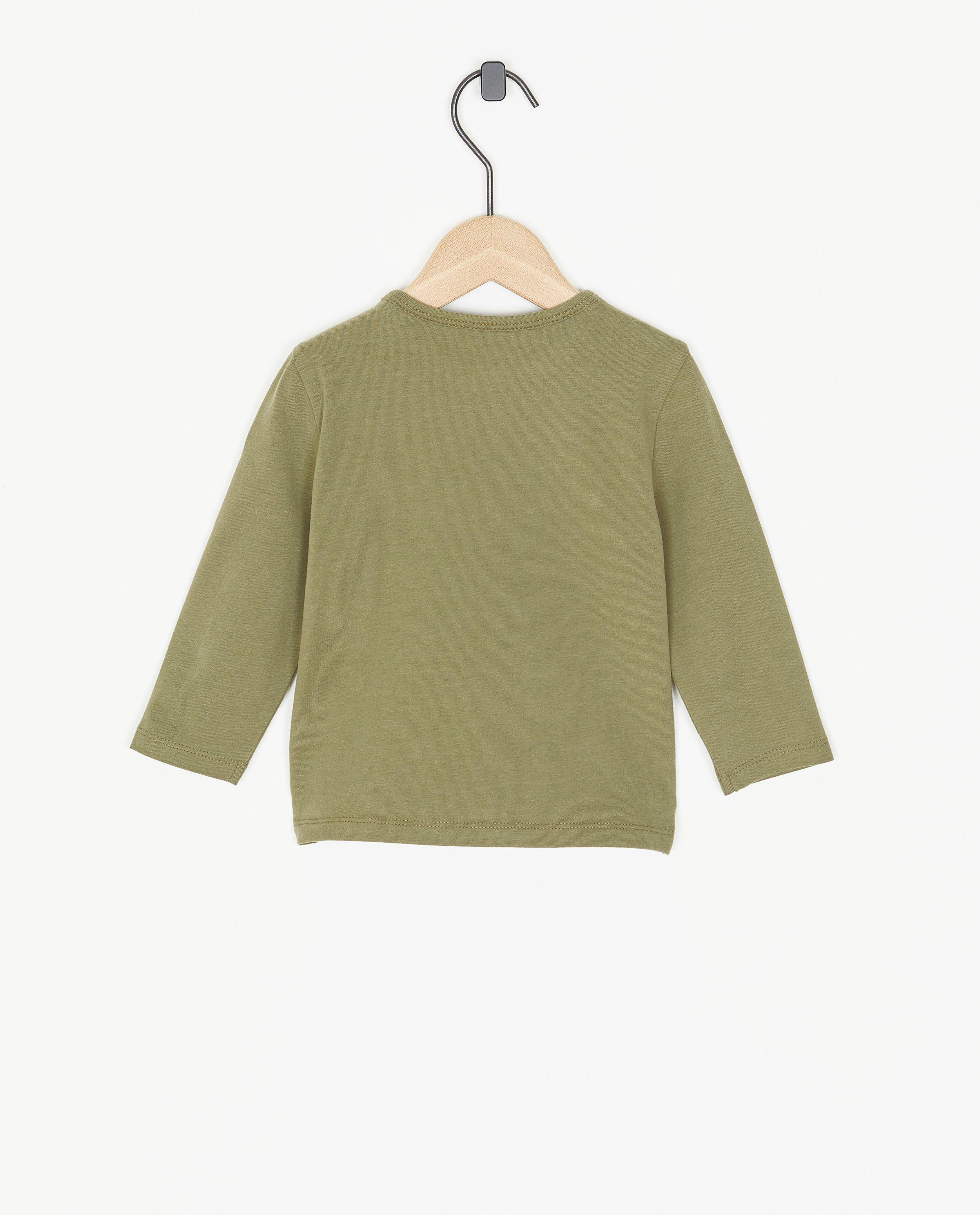 T-shirts - Longsleeve met opschrift