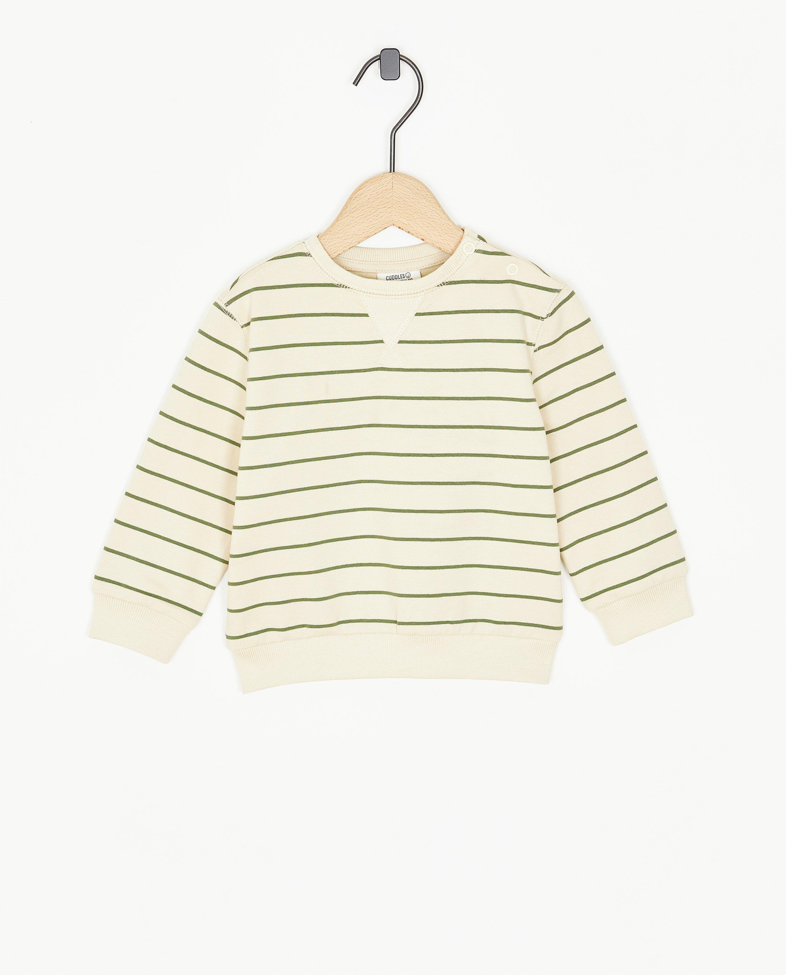 Sweat à rayures - null - Cuddles and Smiles