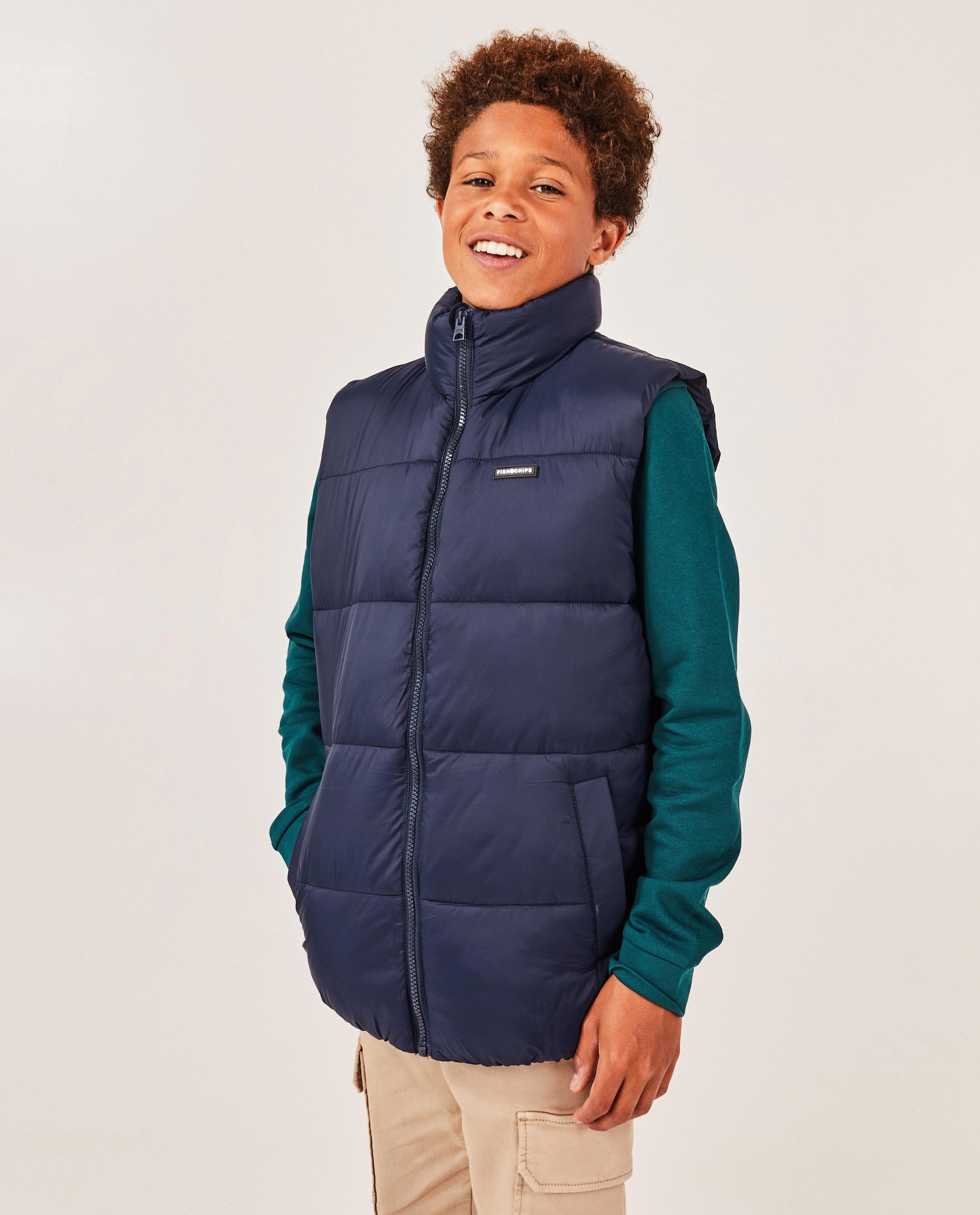 Donkerblauwe bodywarmer