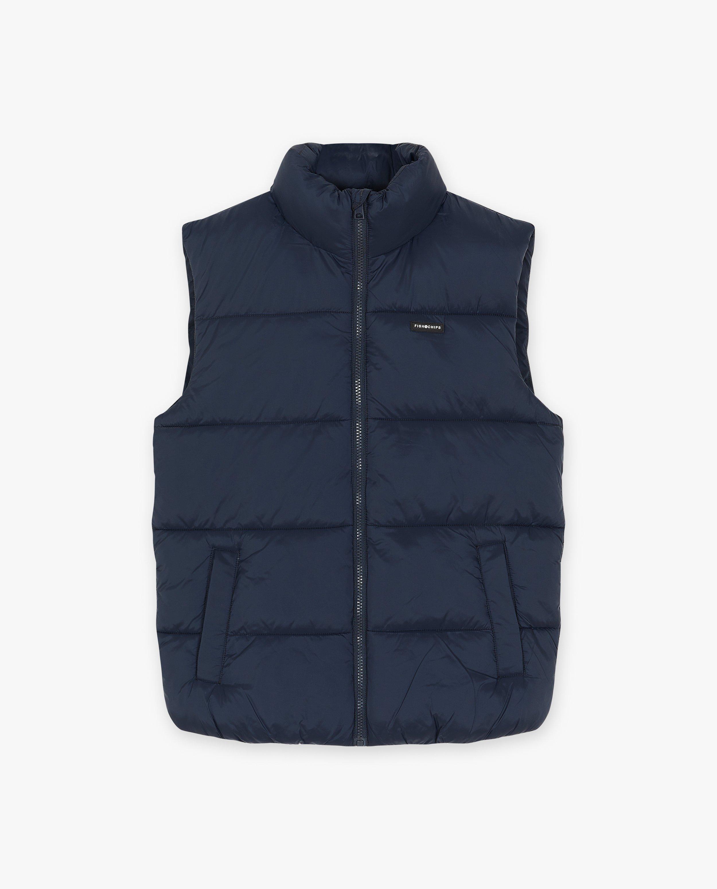 Zomerjassen - Donkerblauwe bodywarmer, 7-14 jaar