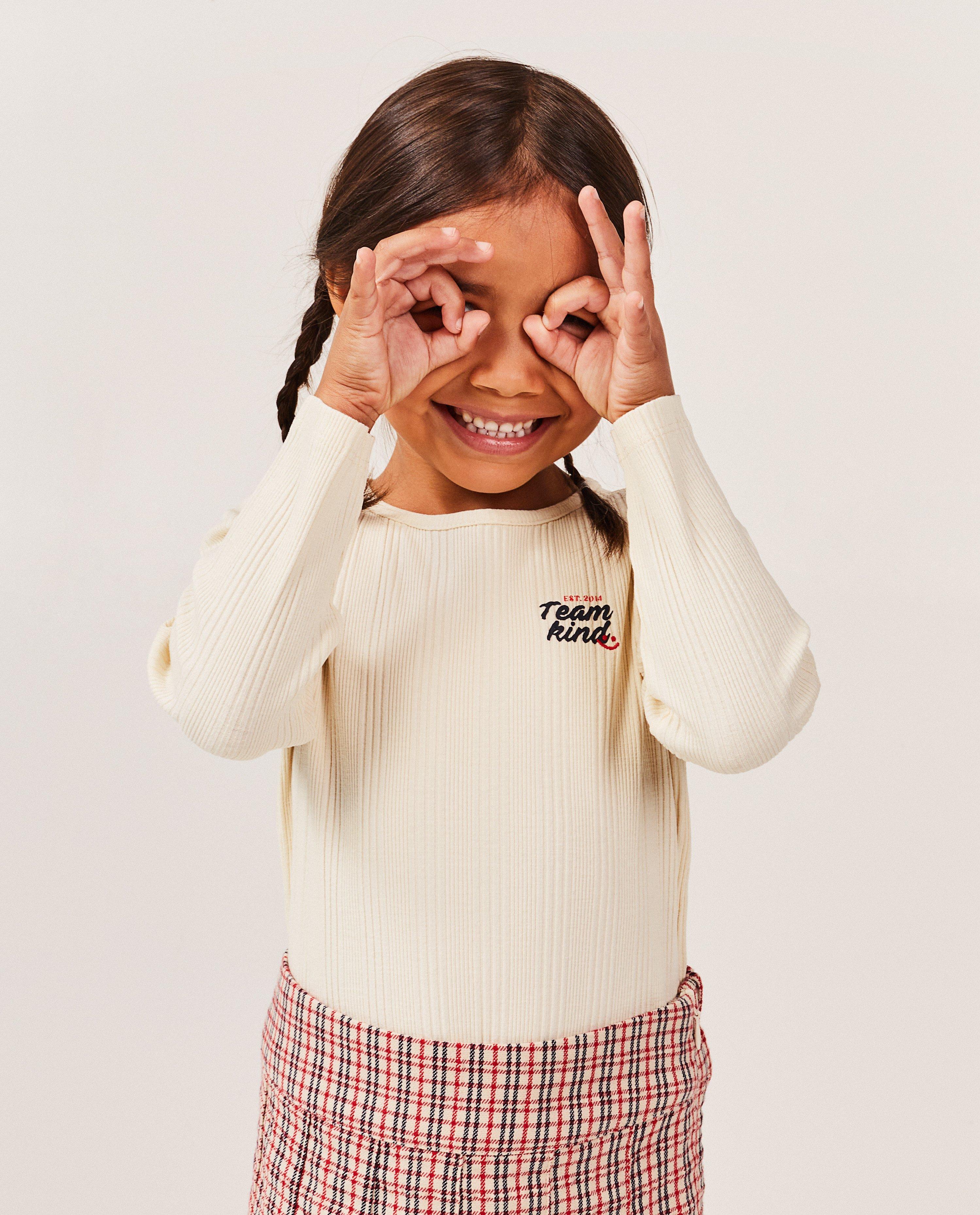T-shirts - Longsleeve met rib