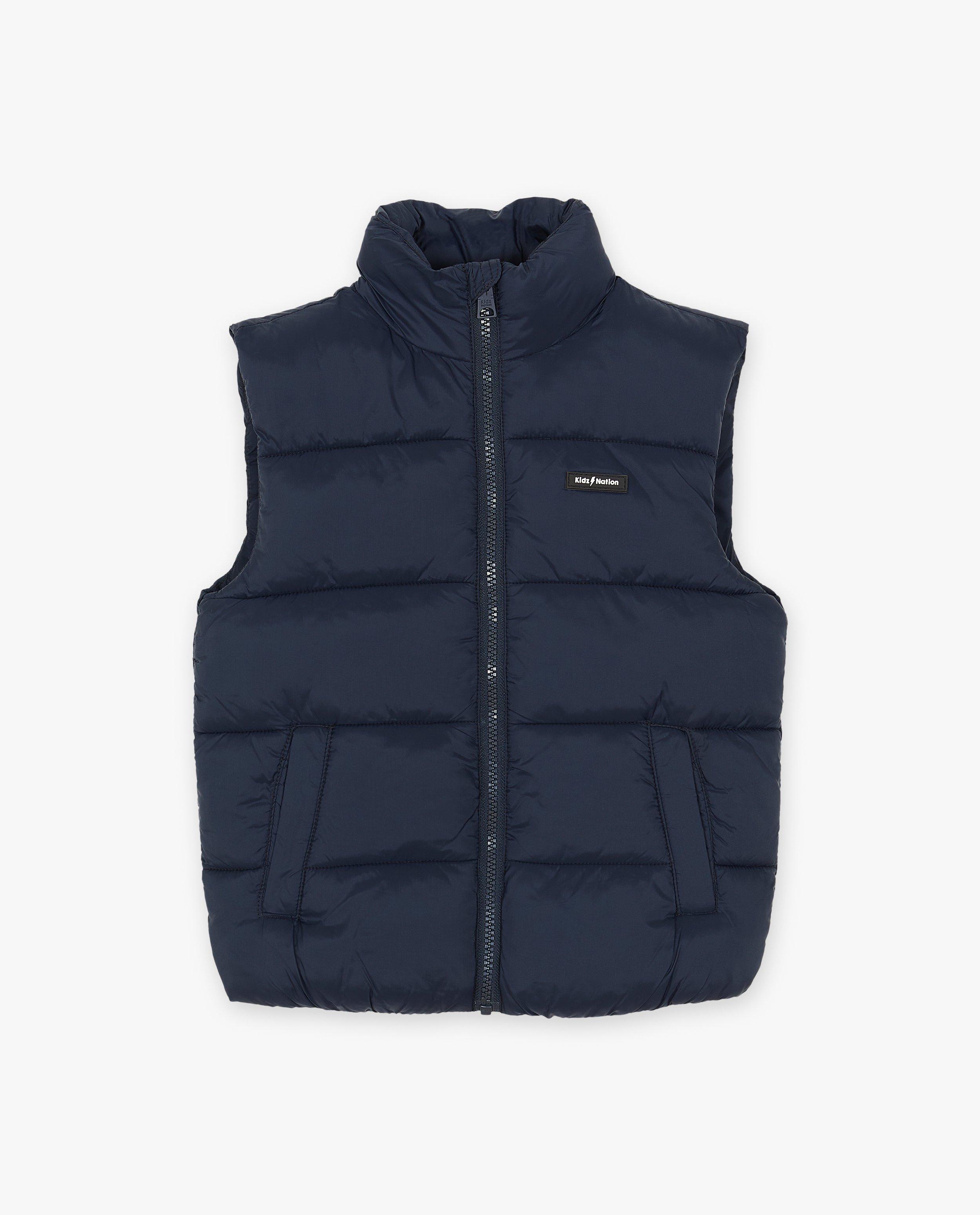 Manteaux d'été - Bodywarmer bleu foncé, 2-7 ans