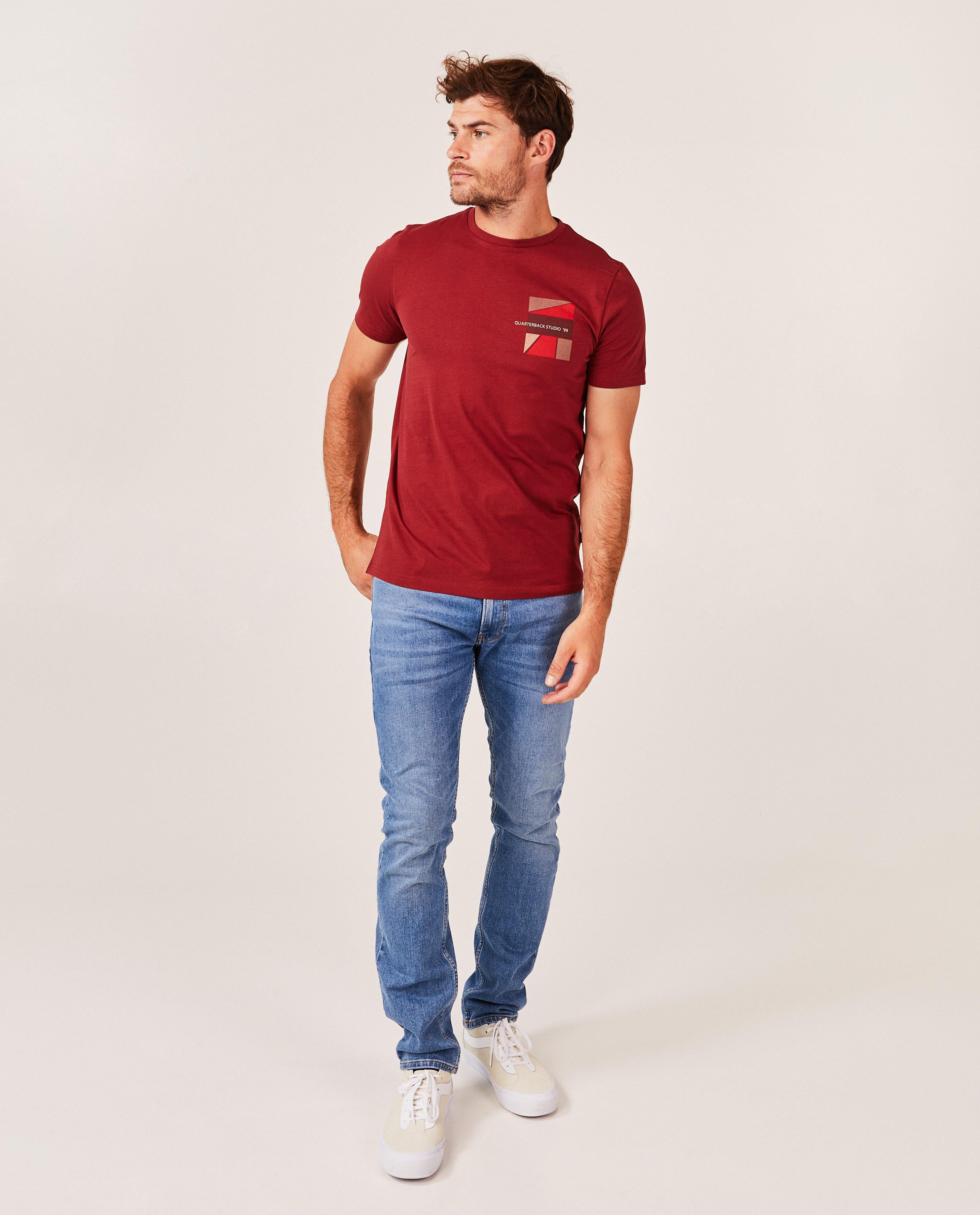 T-shirt met print - null - Quarterback