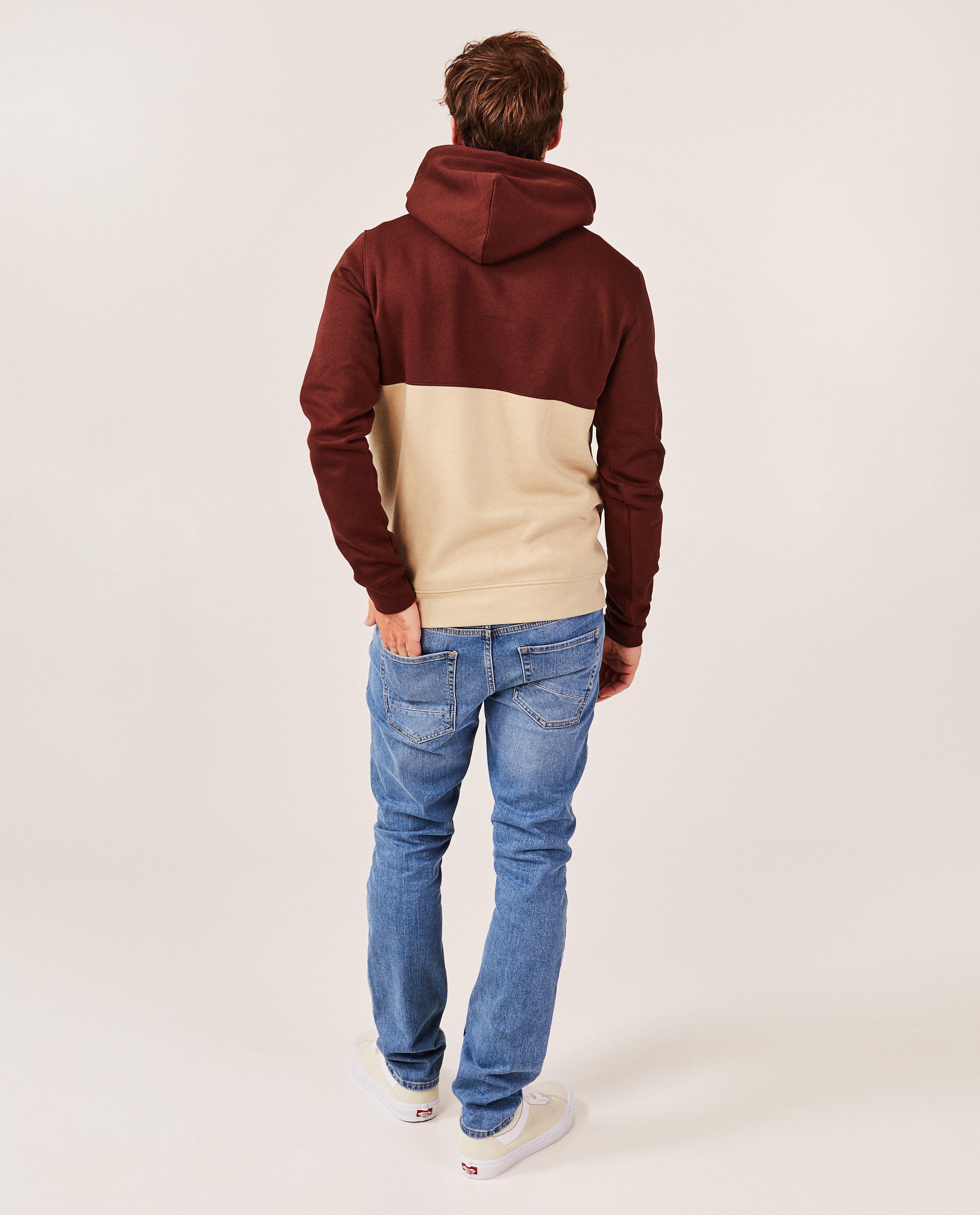 Sweaters - Hoodie met color block