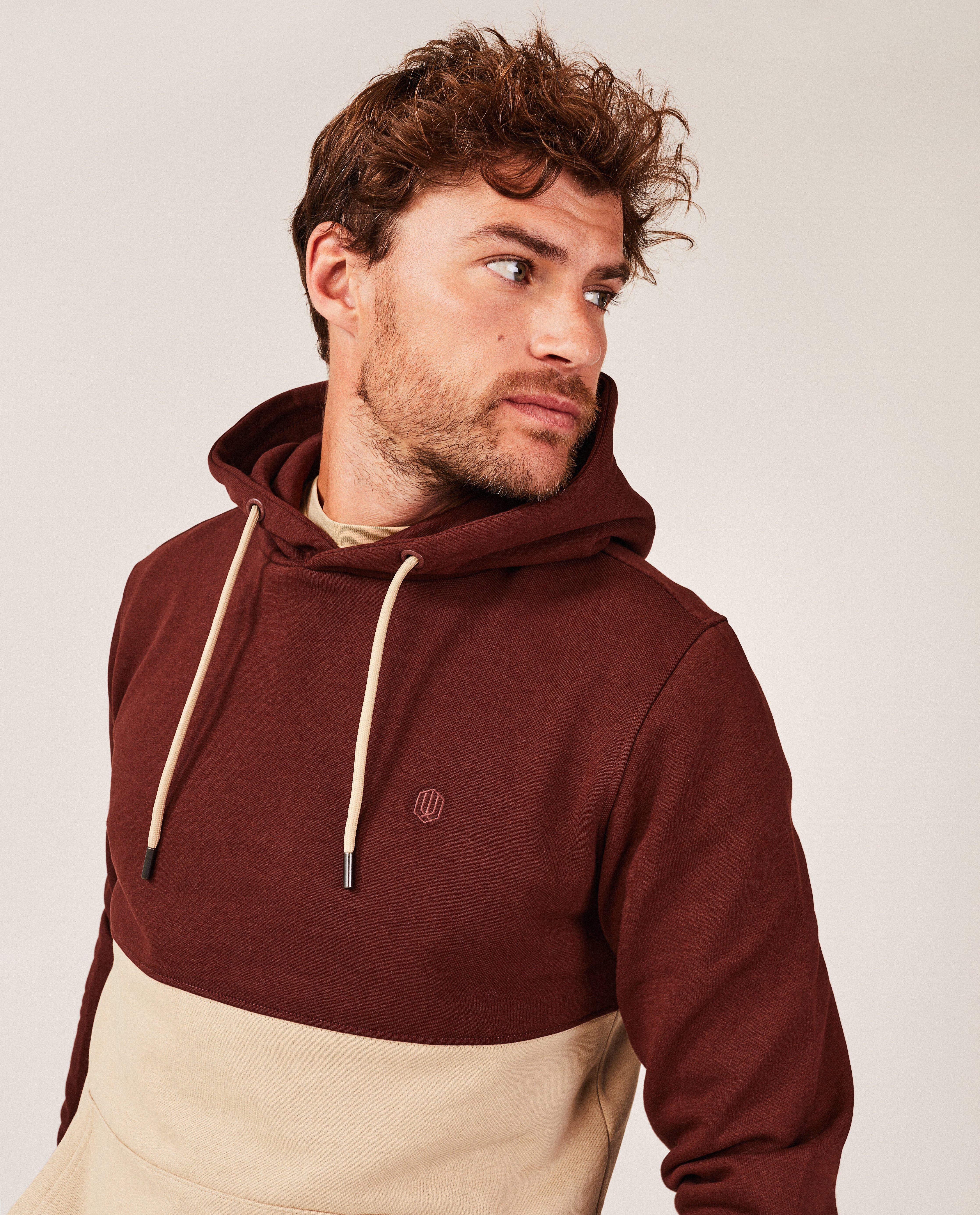 Sweaters - Hoodie met color block