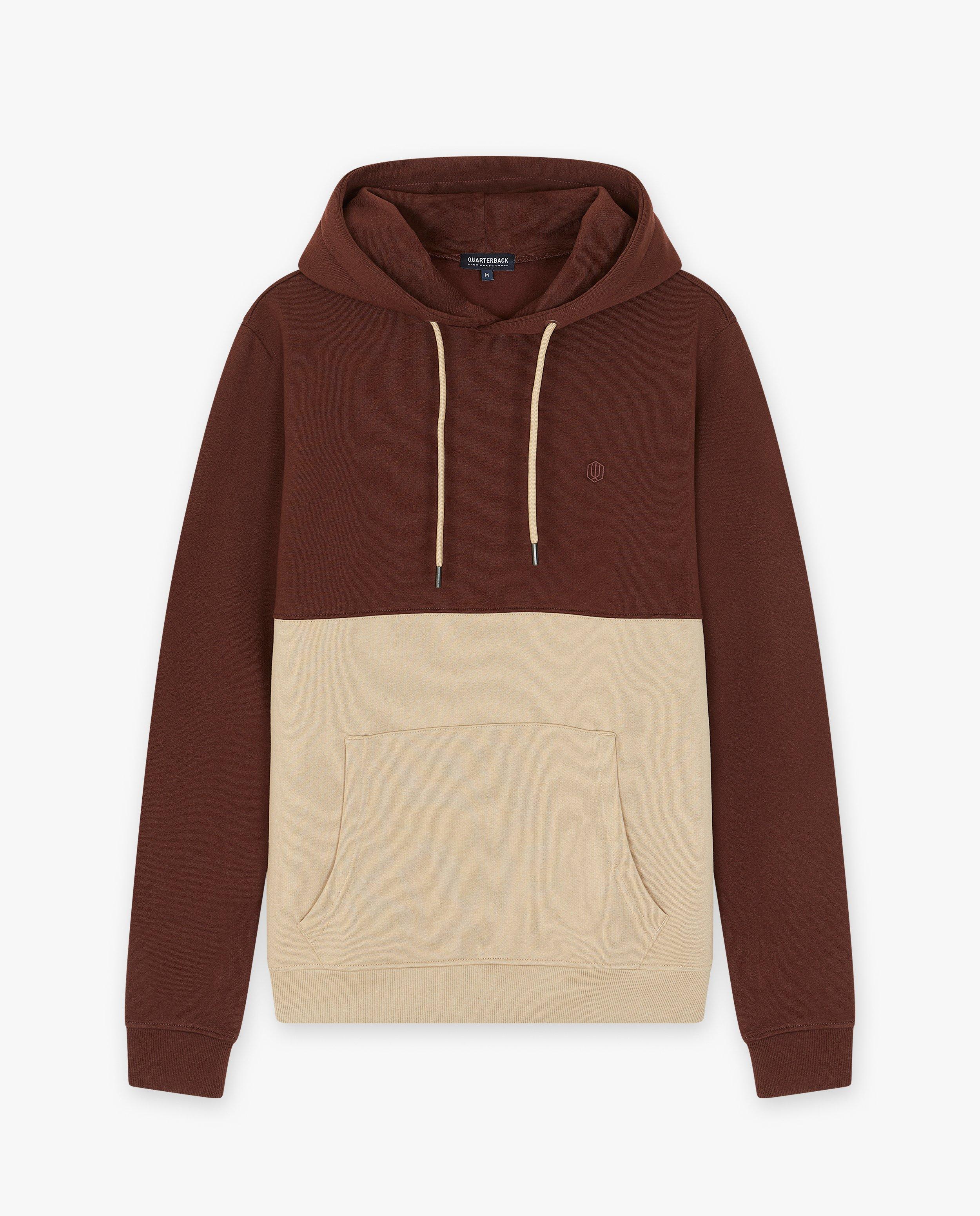 Sweaters - Hoodie met color block