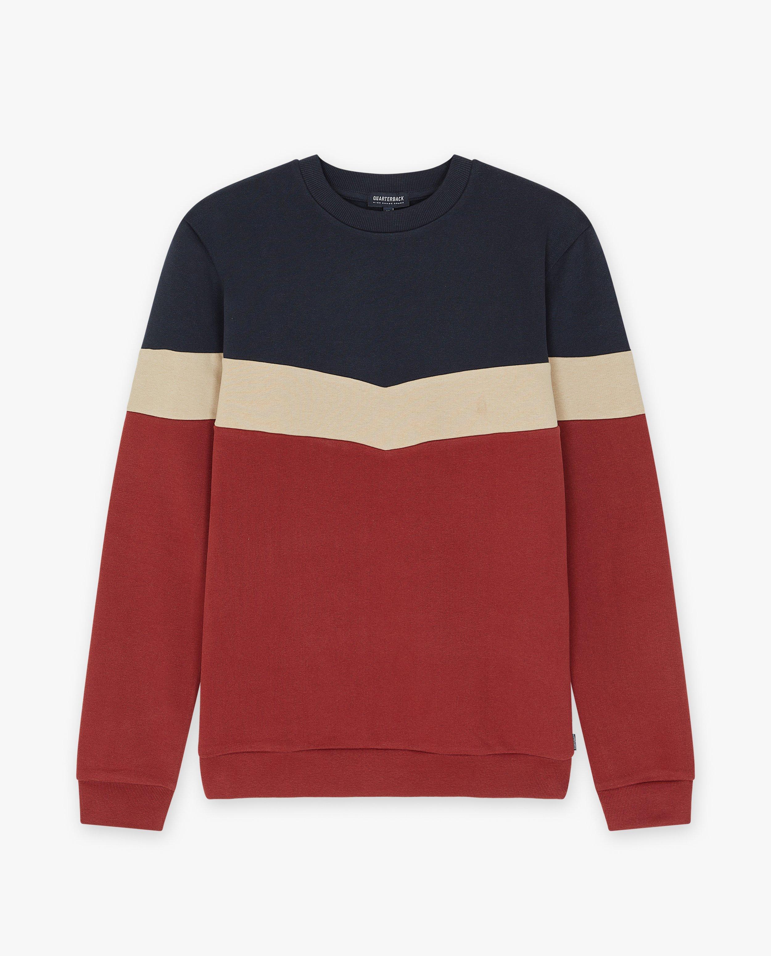 Sweaters - Sweater met color block