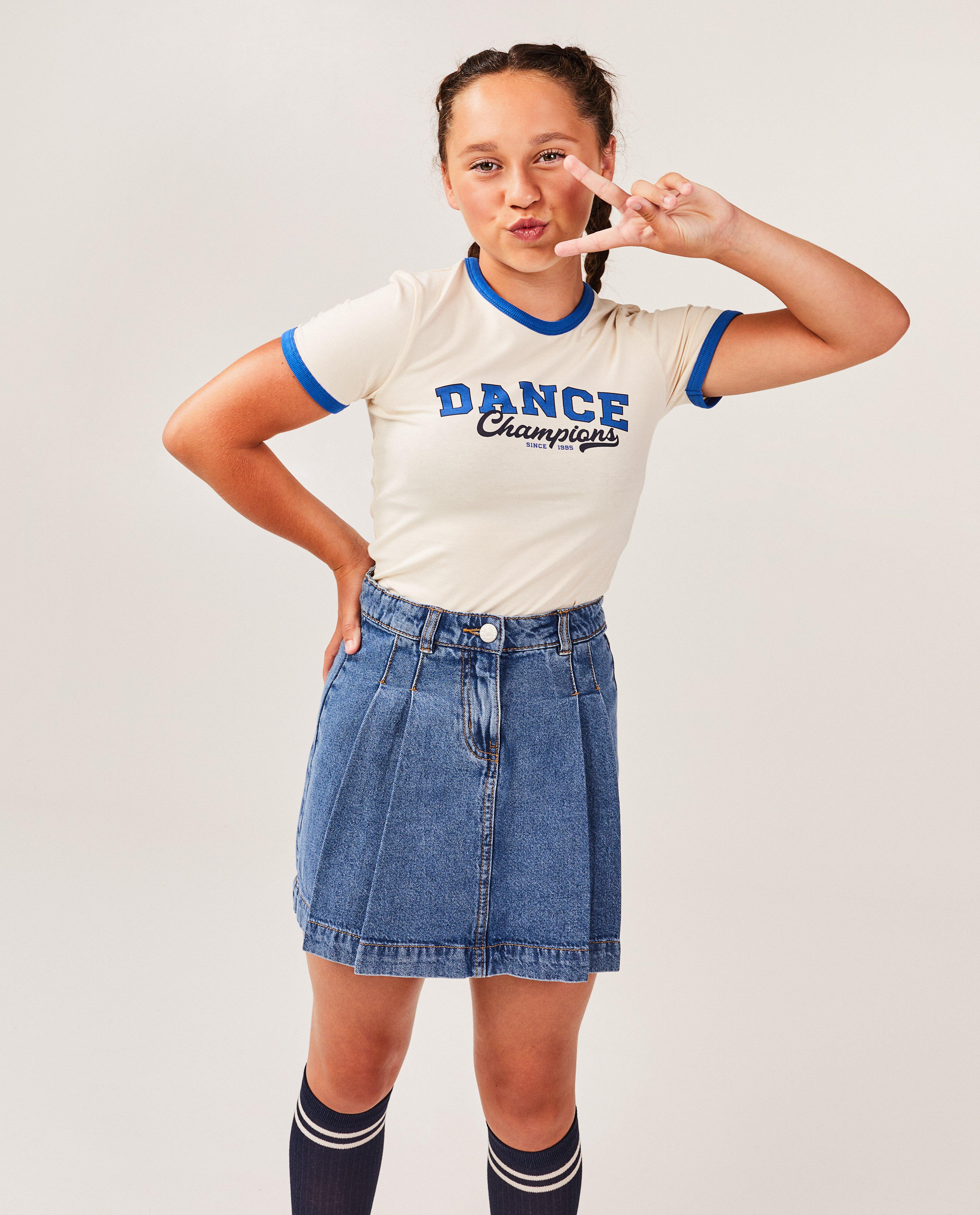 T-shirts - T-shirt met opschrift