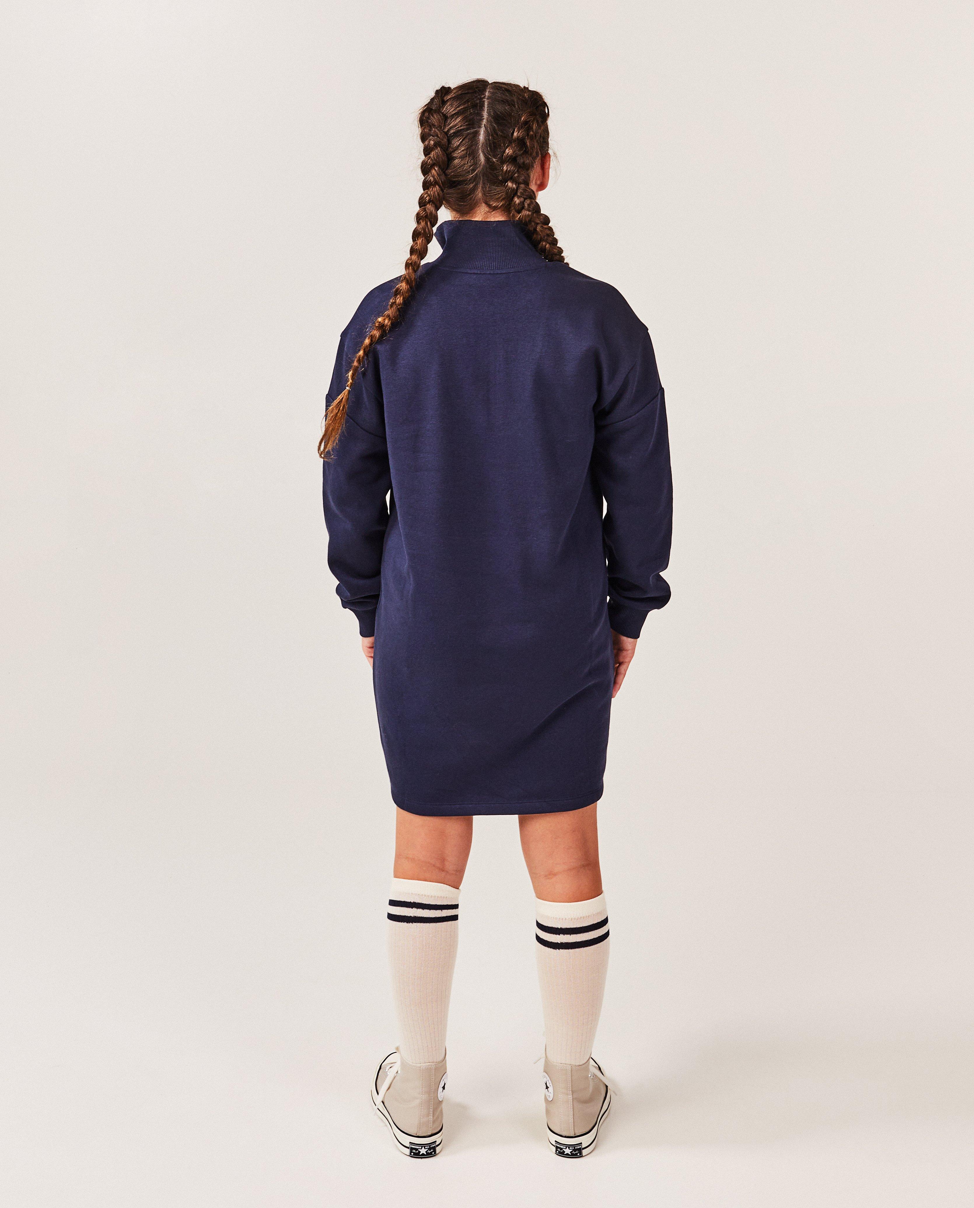 Robes - Robe à col droit
