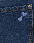Jeans - Jeans met borduursel, straight fit
