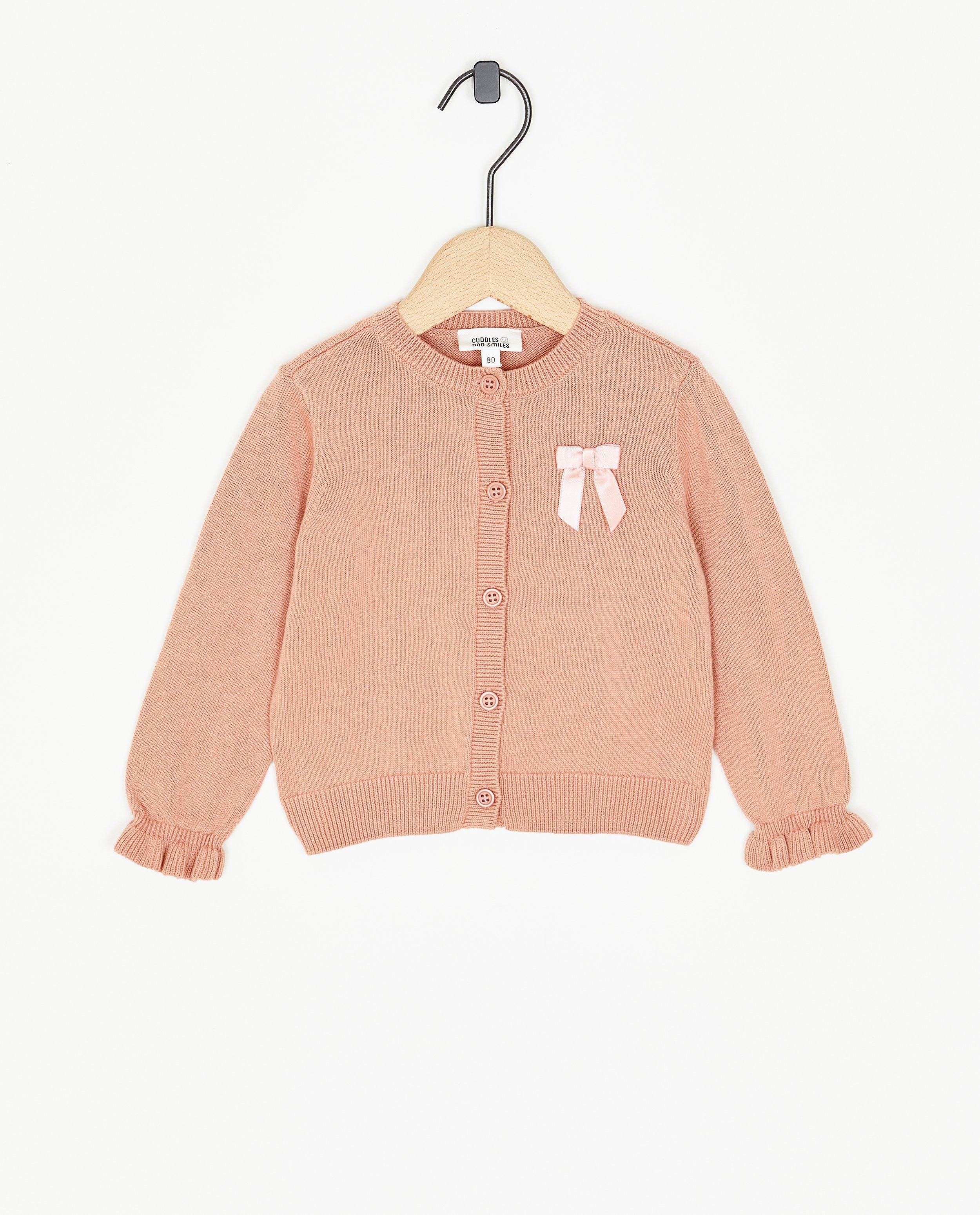 Cardigan rose, Fête - null - Cuddles and Smiles