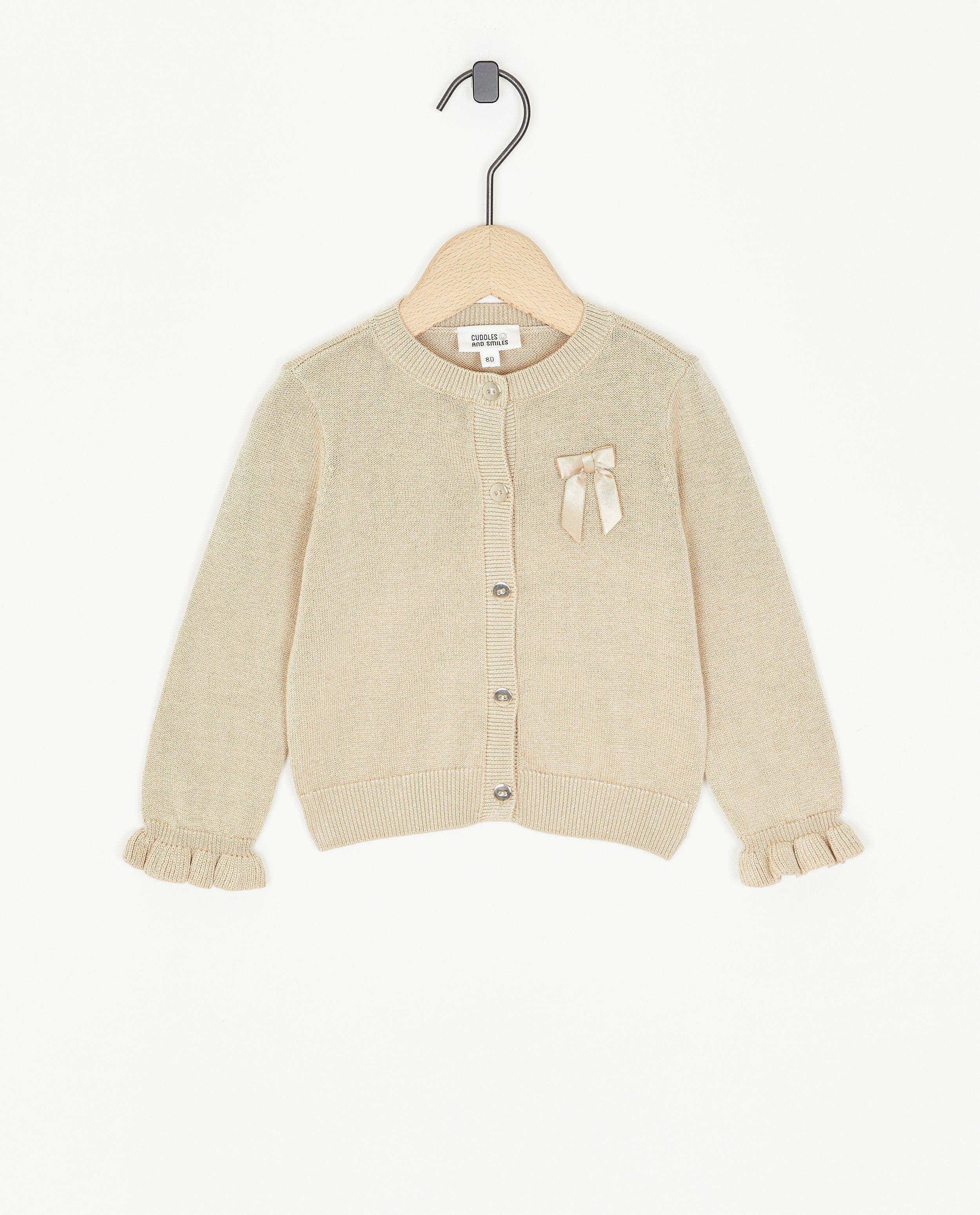 Cardigan avec fil métallisé, Fête - null - Cuddles and Smiles