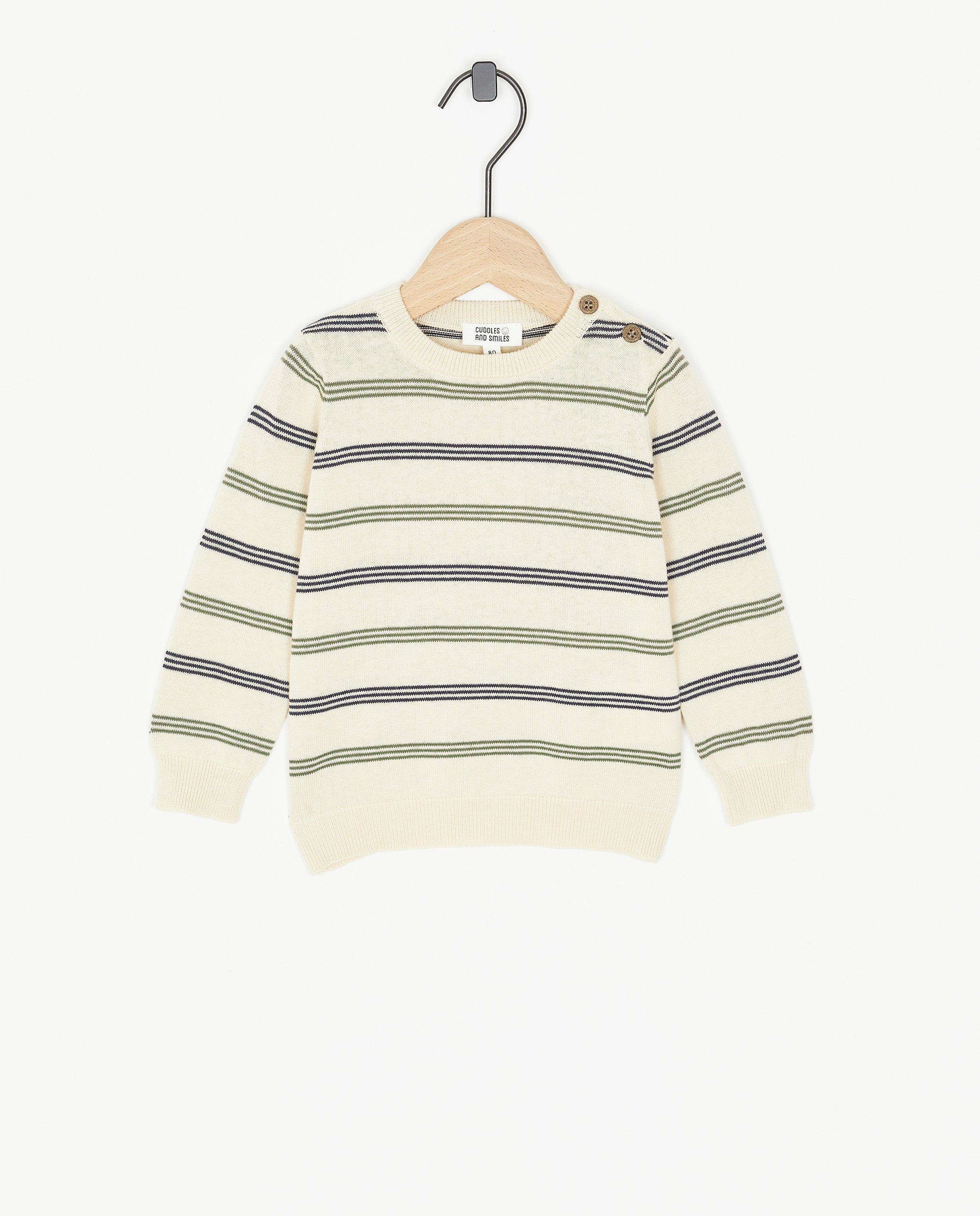 Sweater met strepen - null - Cuddles and Smiles