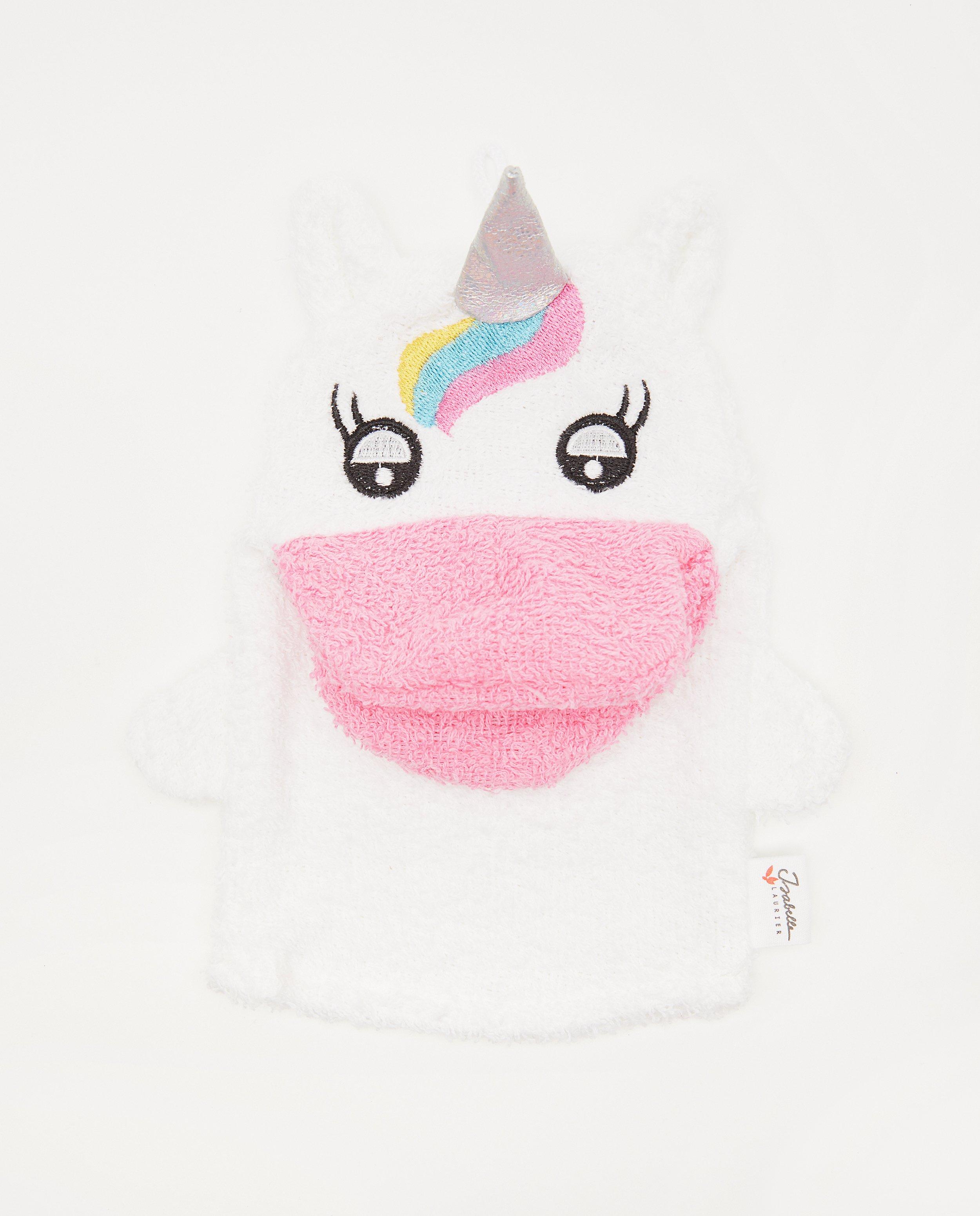 Gant de toilette licorne - null - Isabelle Laurier