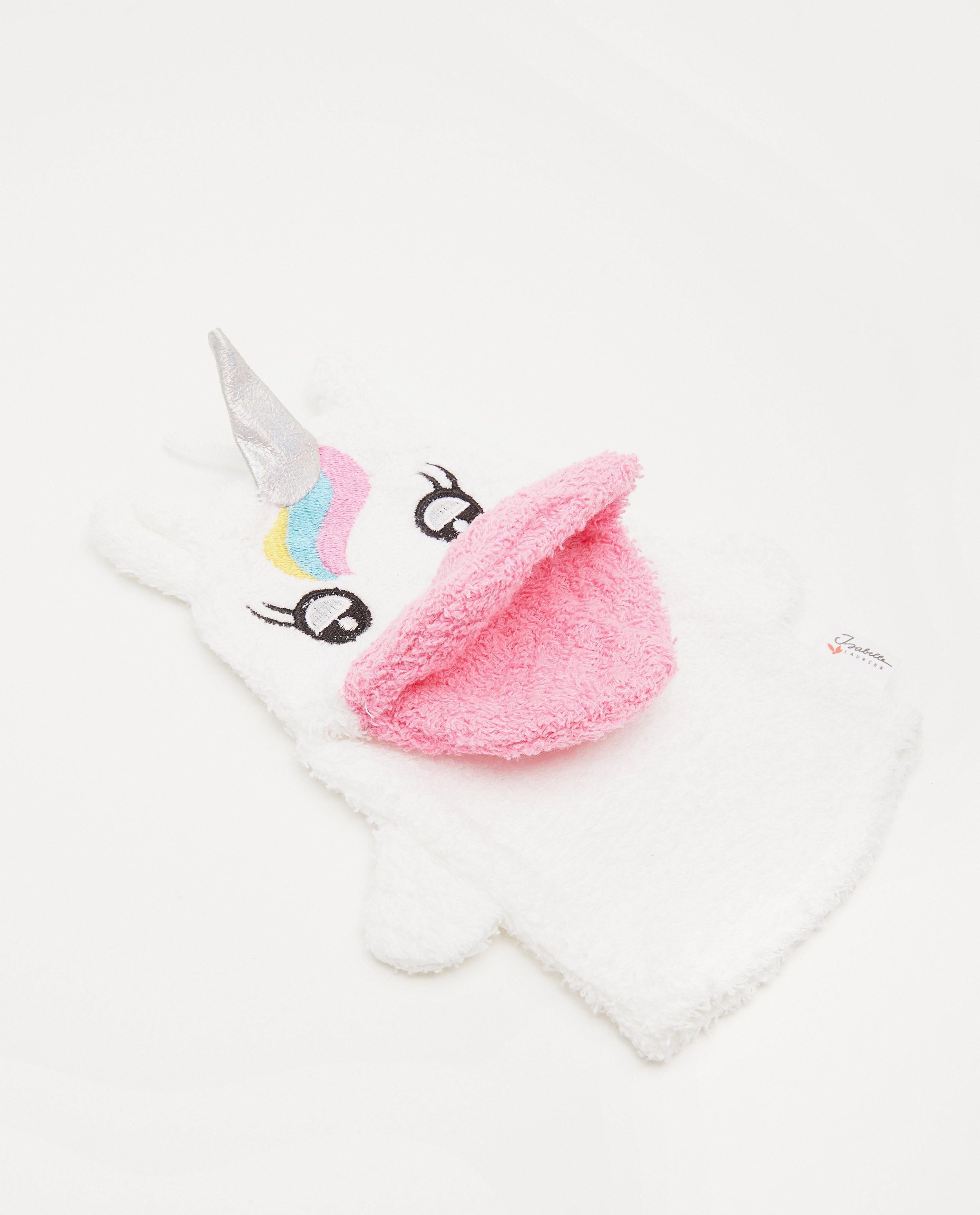 Cadeaux - Gant de toilette licorne