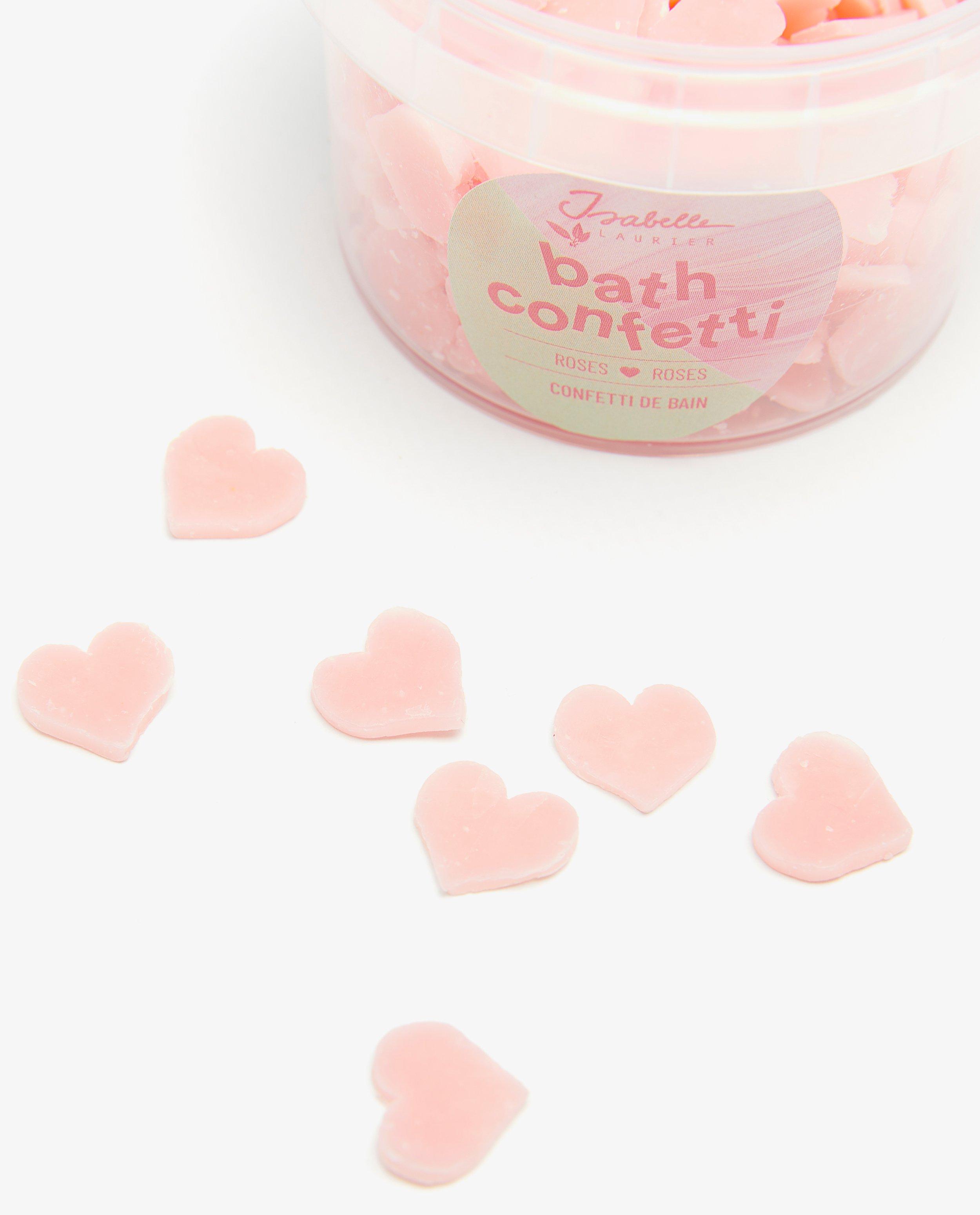 Cadeaux - Confettis de bain roses