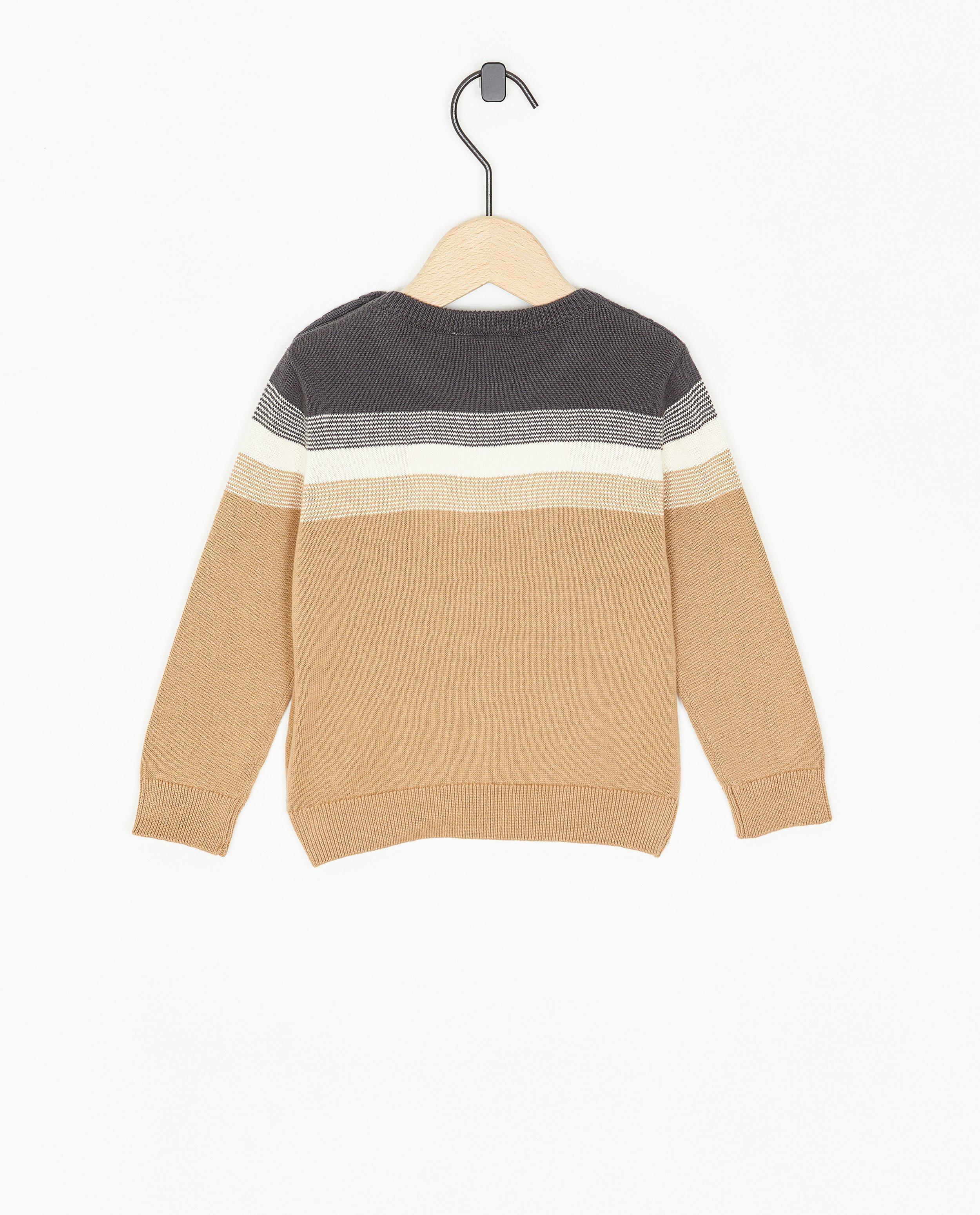 Pulls - Pull en tricot à carreaux