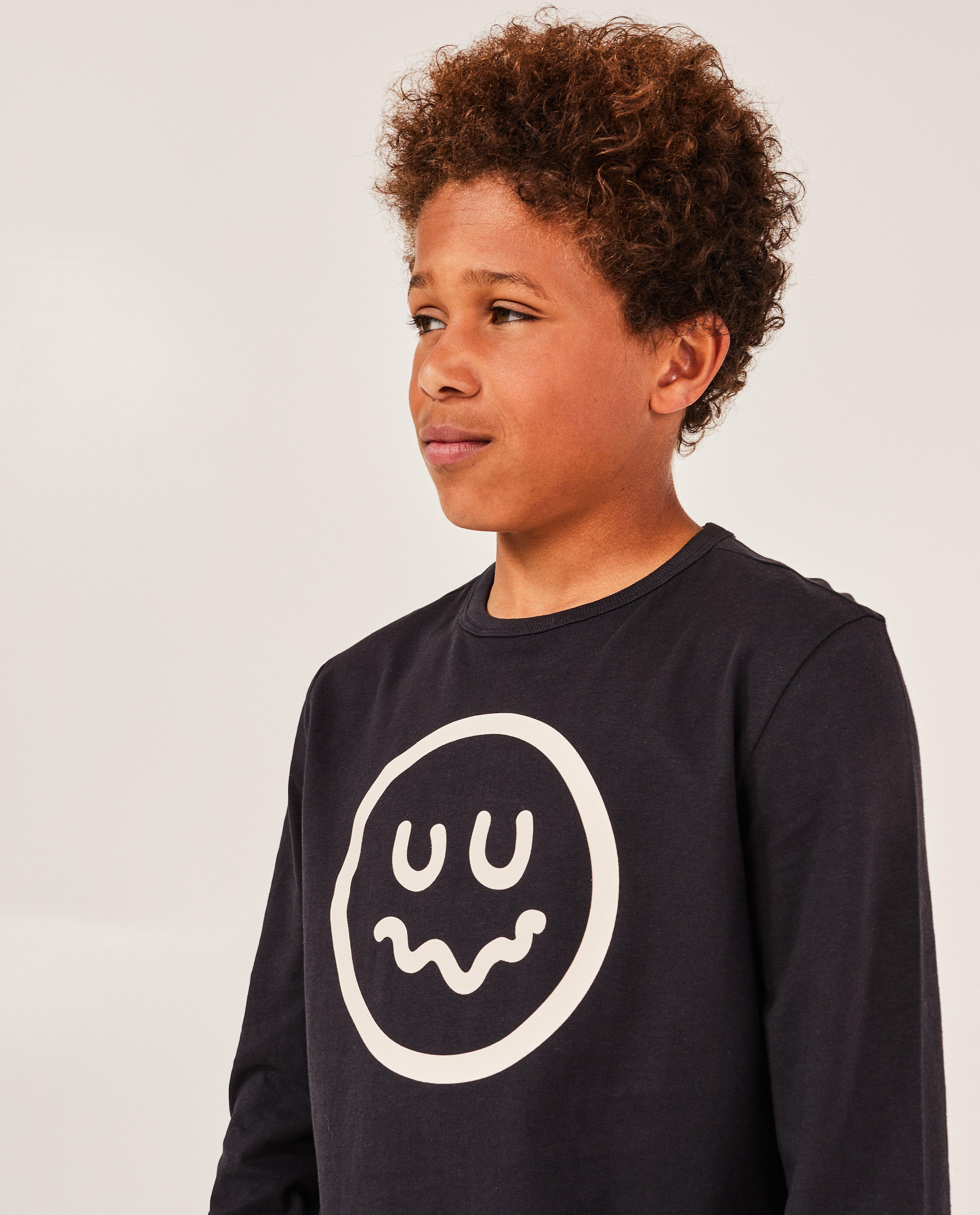 Nachtkleding - Pyjama met smileyprint