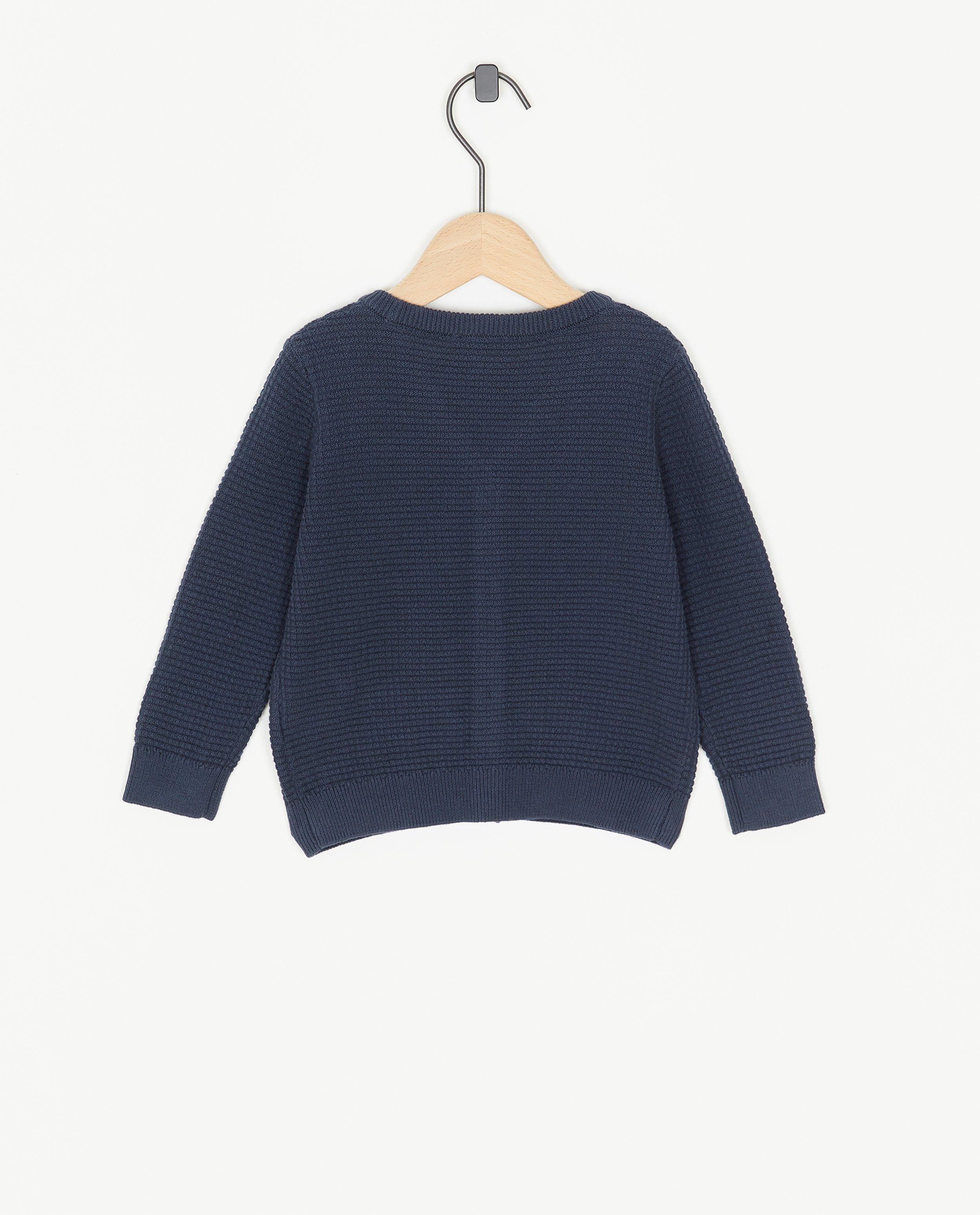 Cardigan - Cardigan met wafelpatroon, Feest