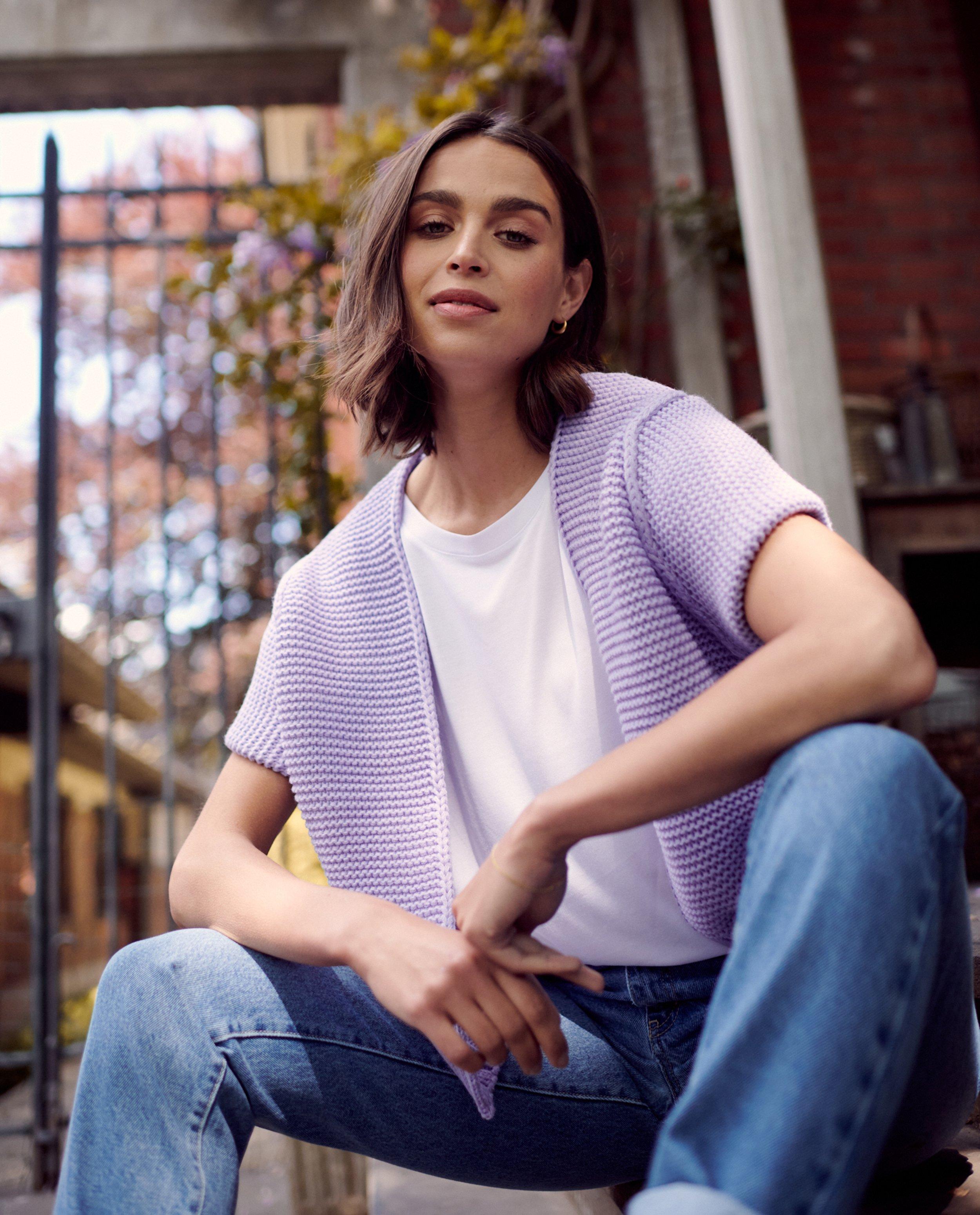 Cardigans - Cardigan lilas