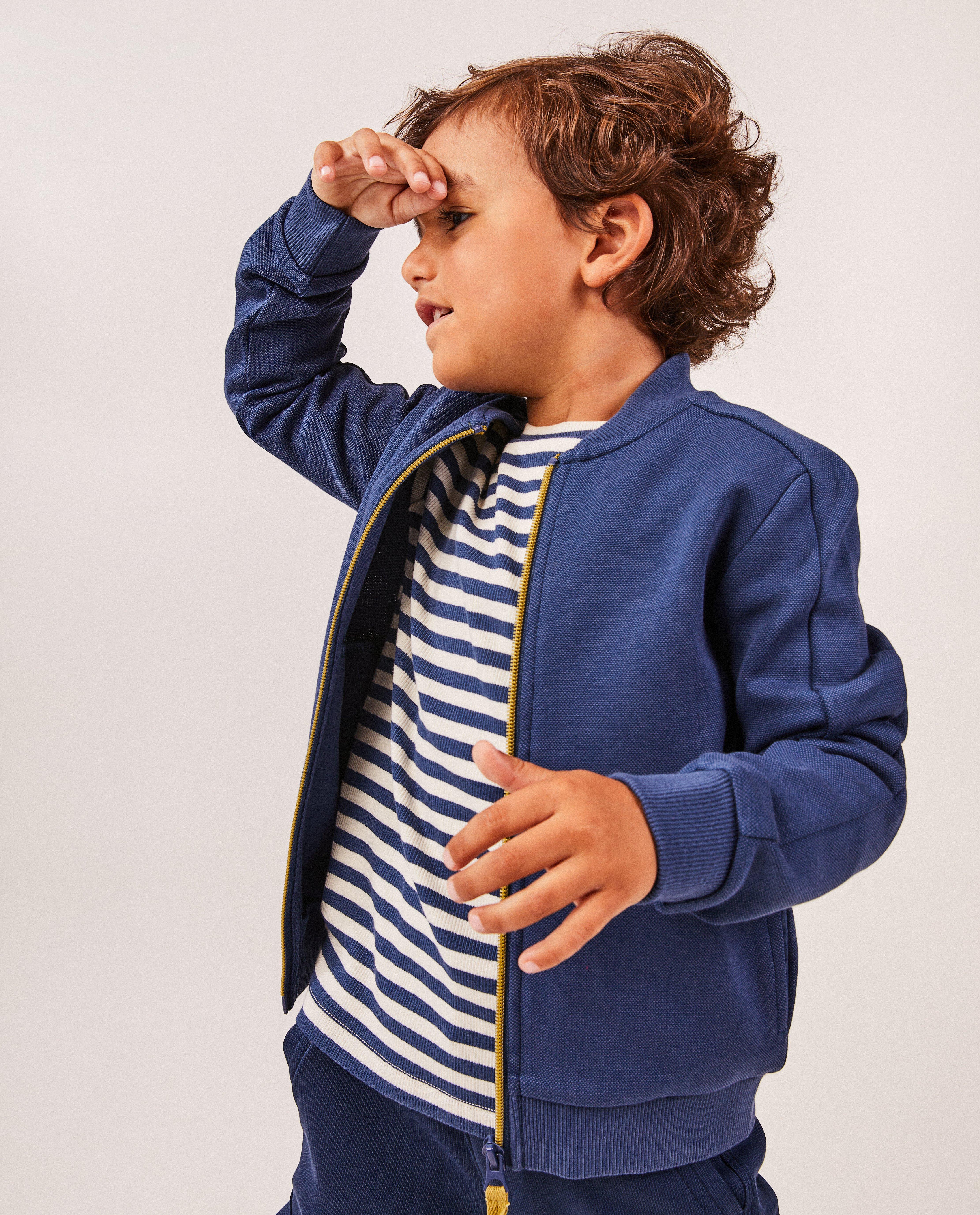 Cardigan - Donkerblauwe cardigan