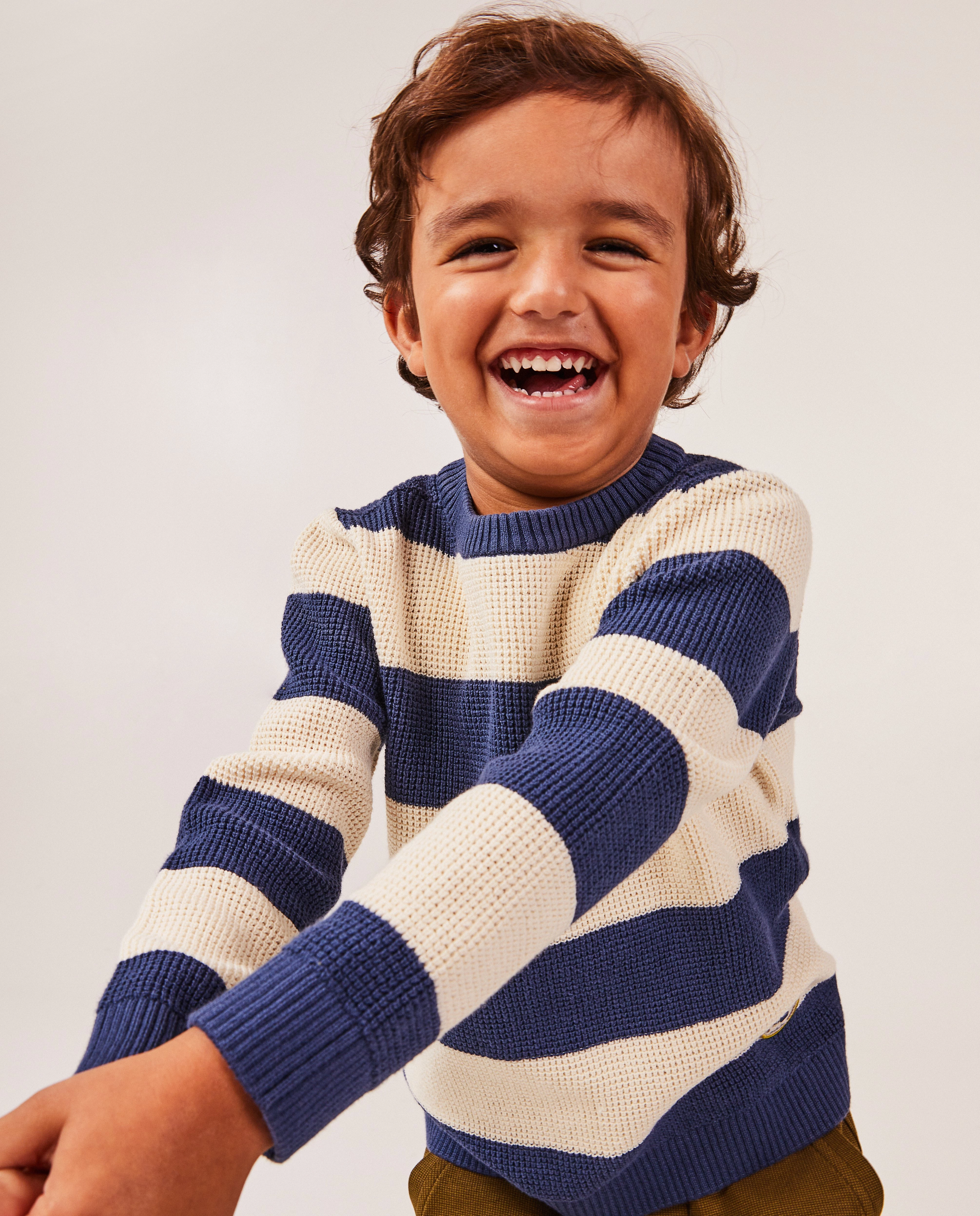 Trui met wafelpatroon