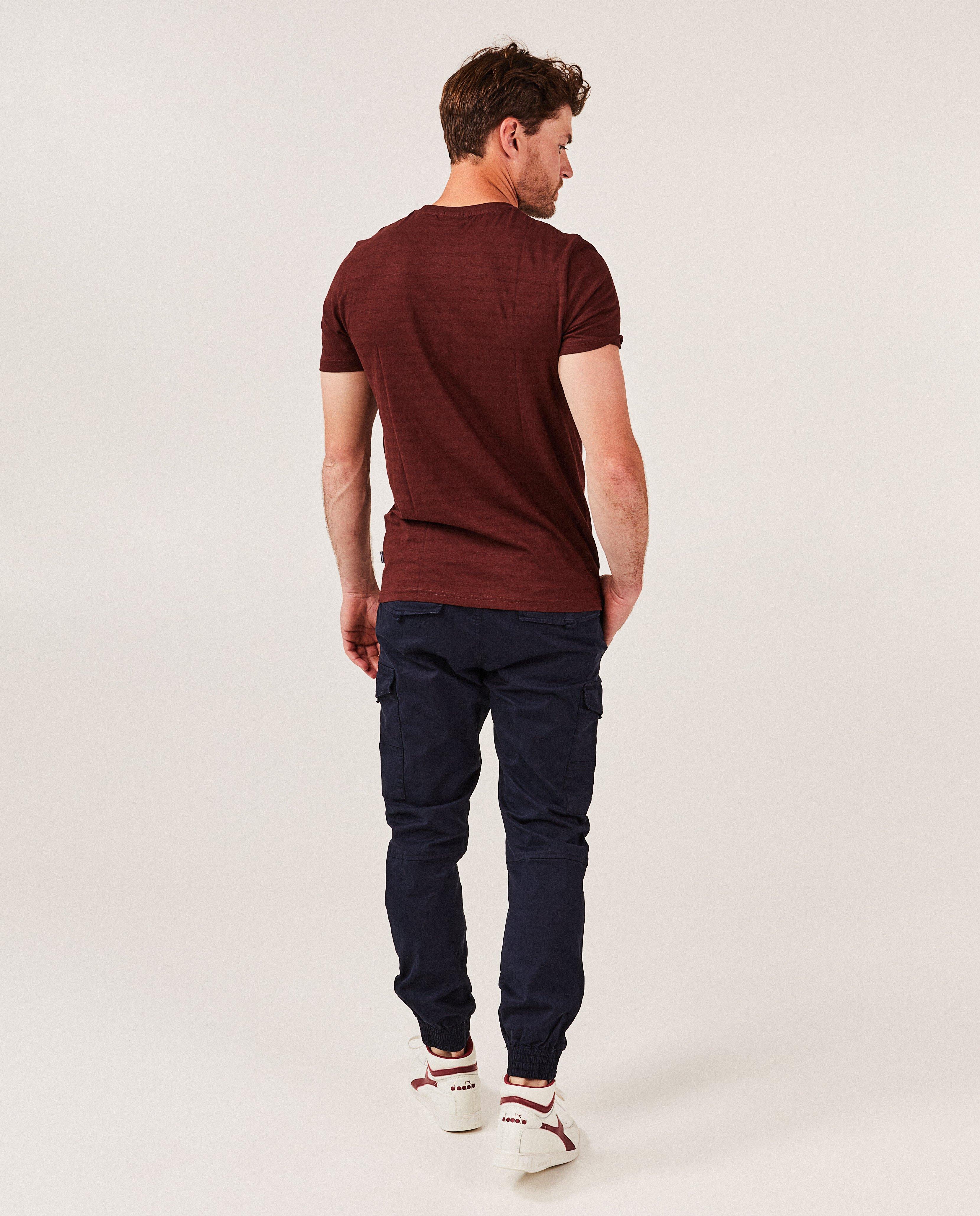 Pantalons - Pantalon vert foncé, coupe cargo