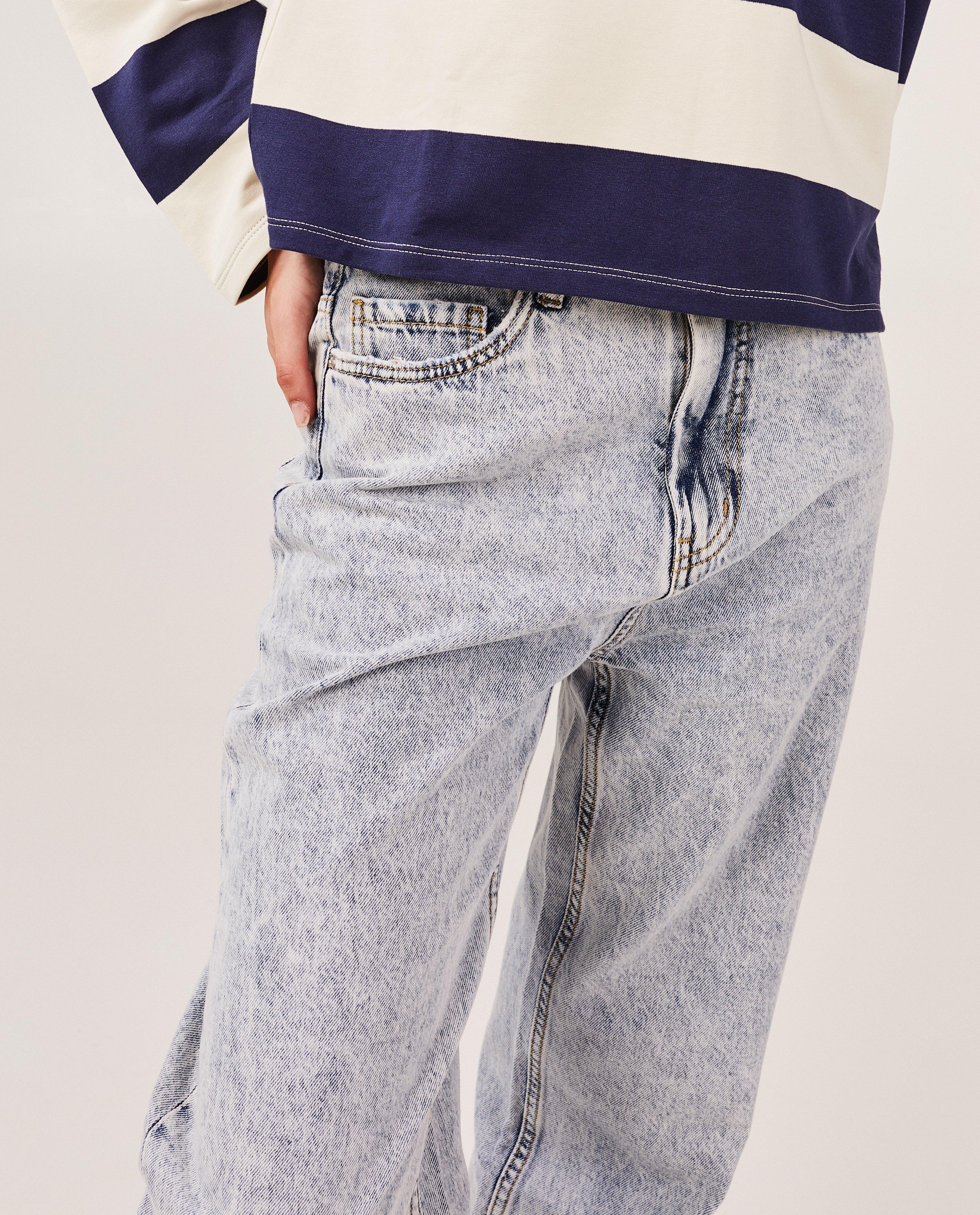 Jeans - Lichtblauwe jeans, straight fit