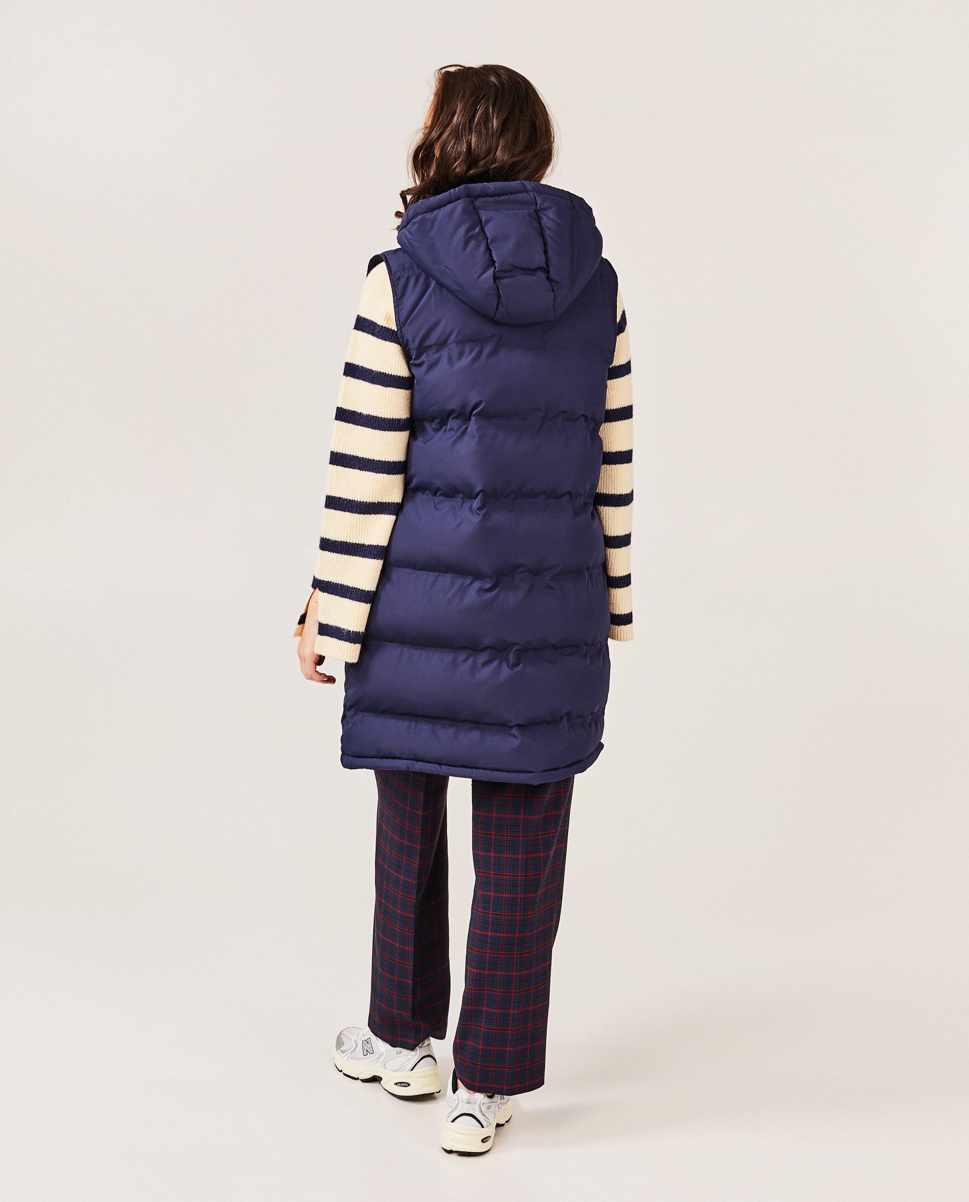Doudounes - Long bodywarmer vert