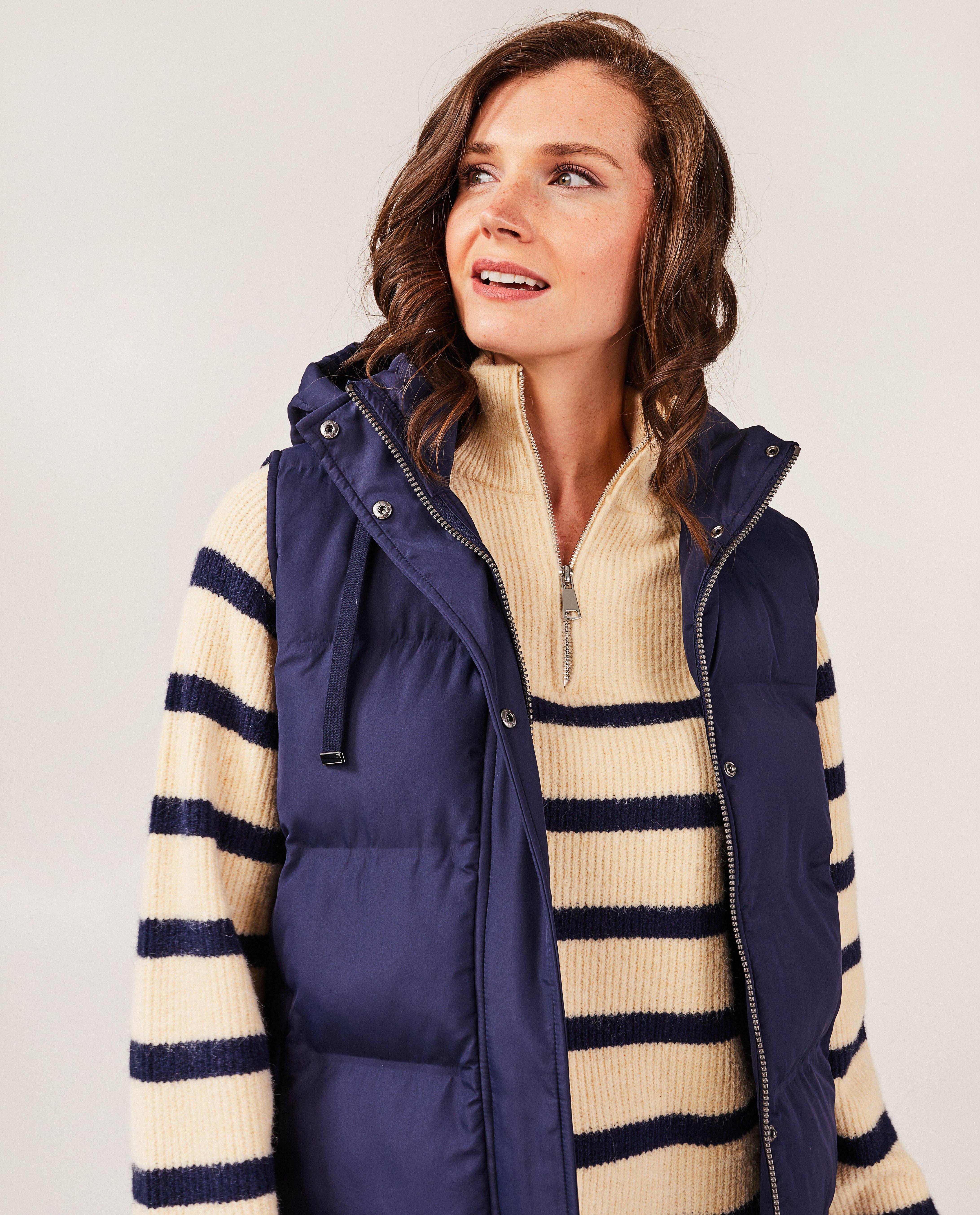 Doudounes - Long bodywarmer vert