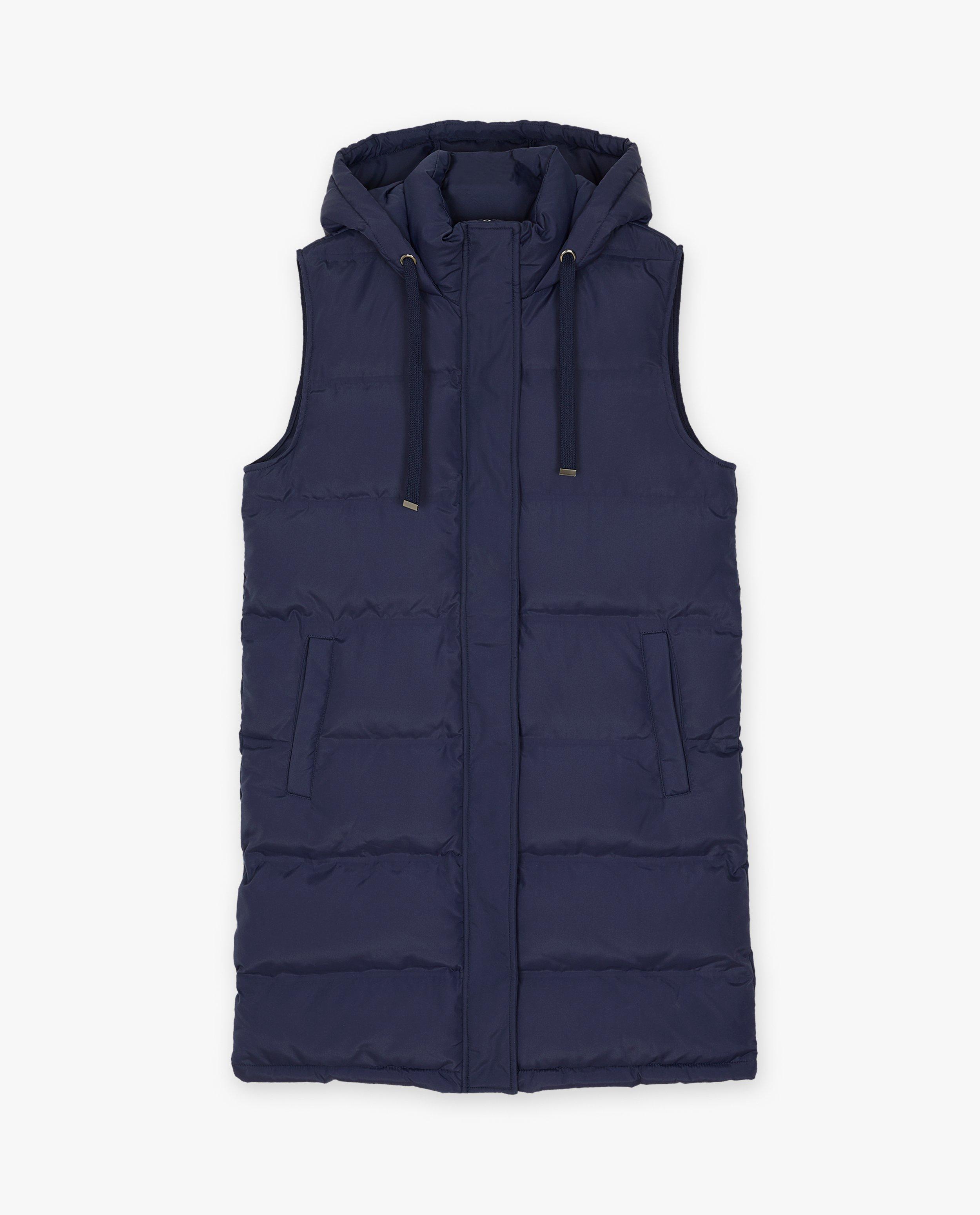Doudounes - Long bodywarmer vert