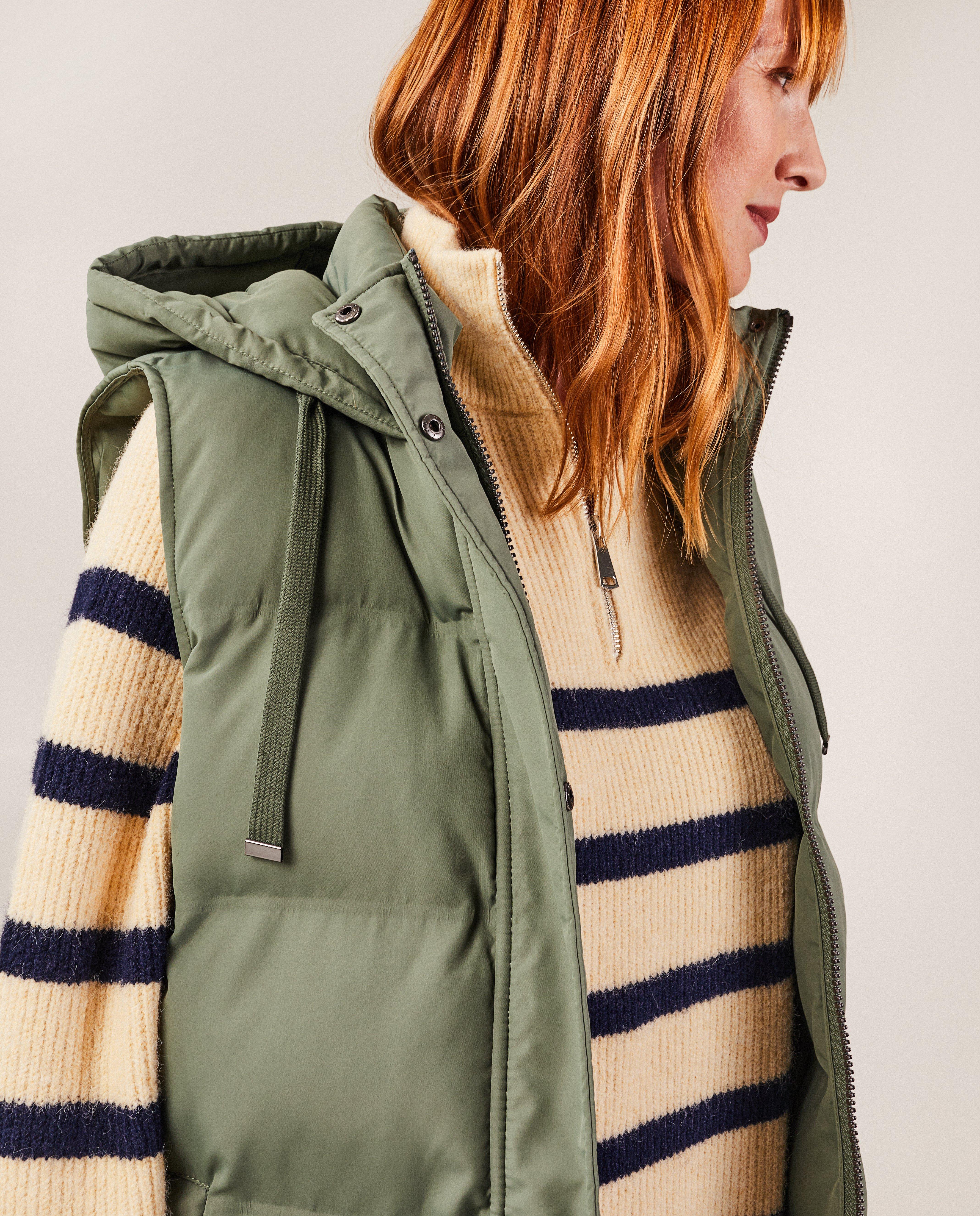 Doudounes - Long bodywarmer vert