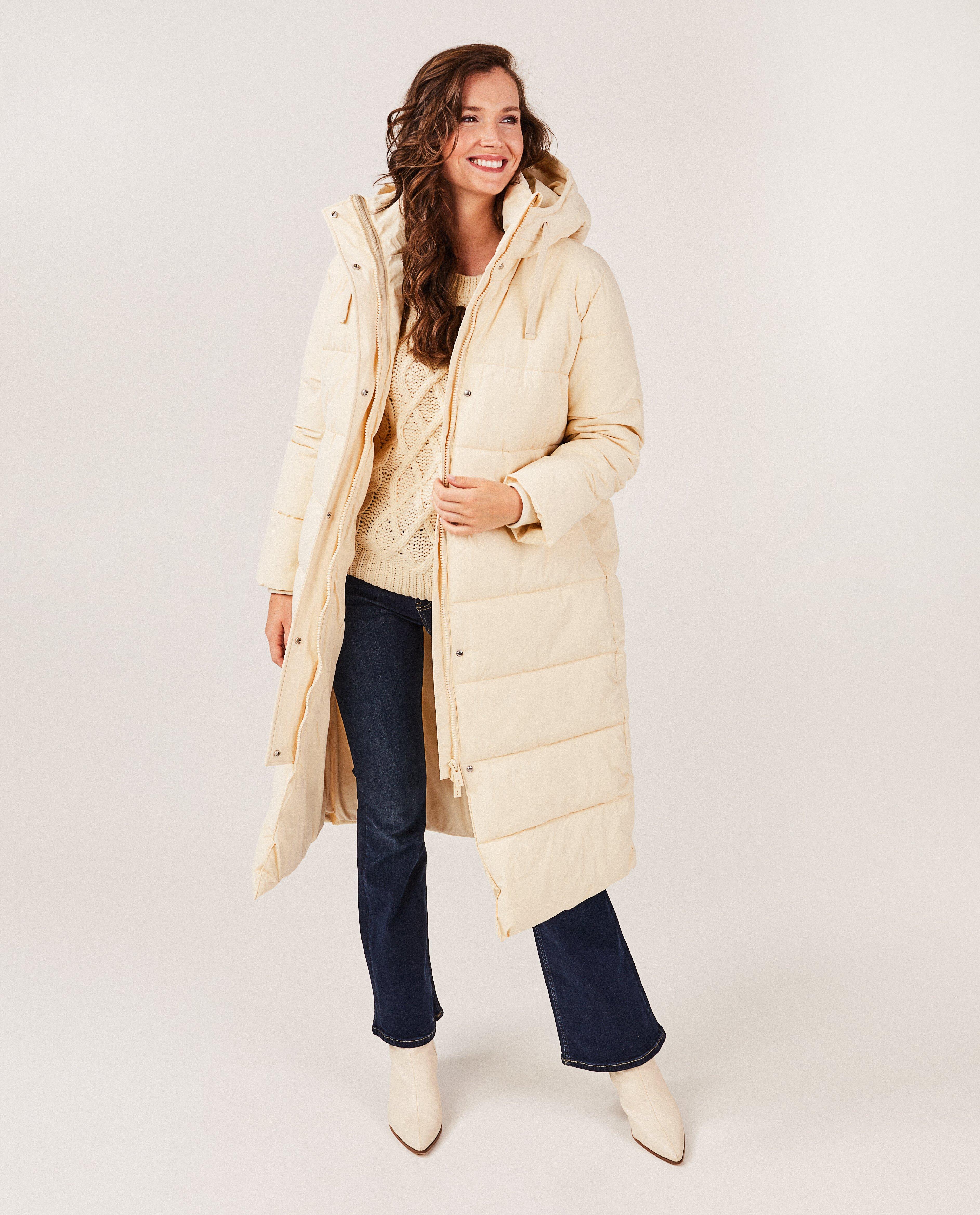 Donsjassen - Lange quilted jas