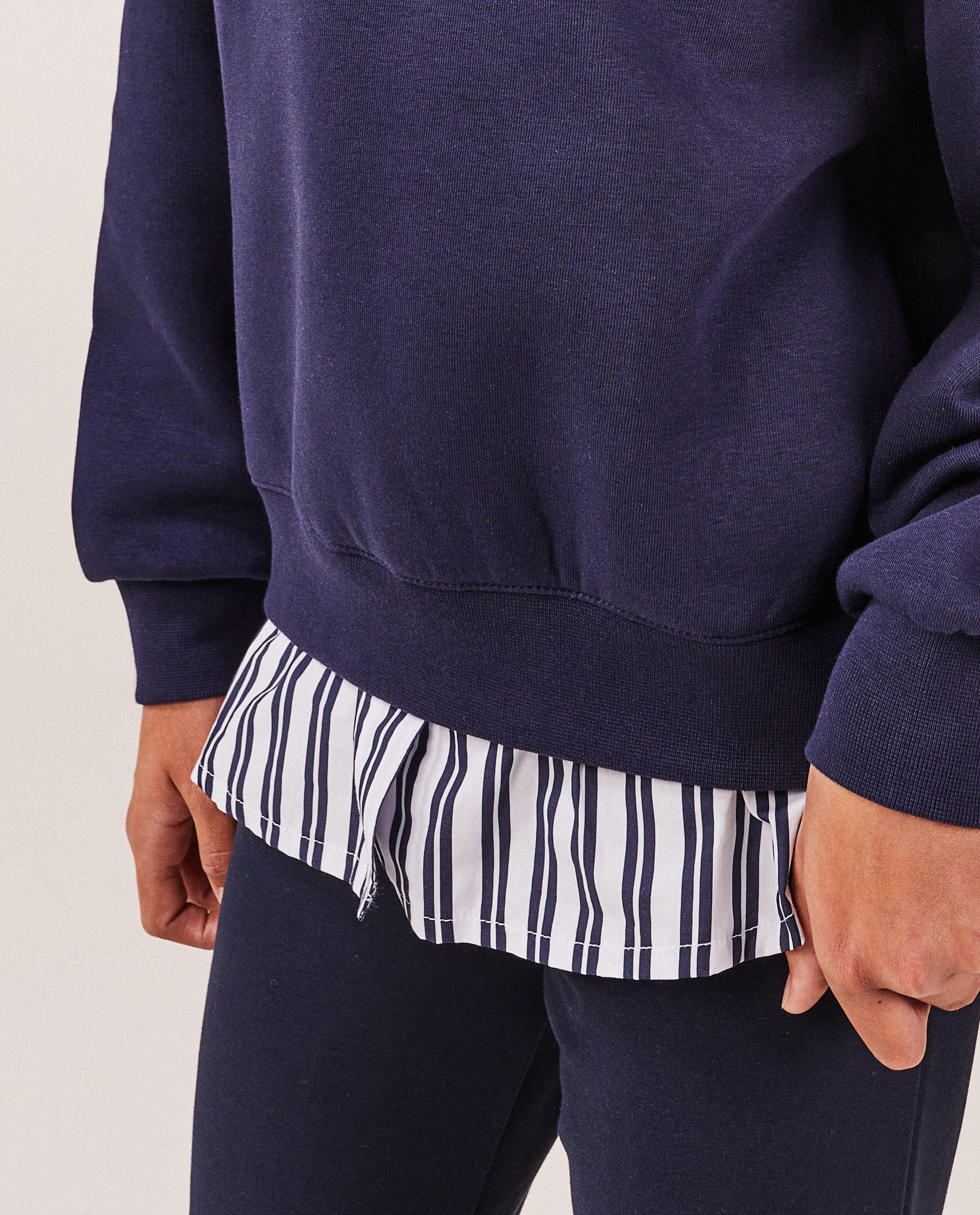 Sweaters - Donkerblauwe sweater