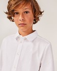 Hemden - Wit hemd met borduursel