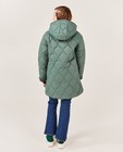 Poncho's en teddy's - Groene quilted jas