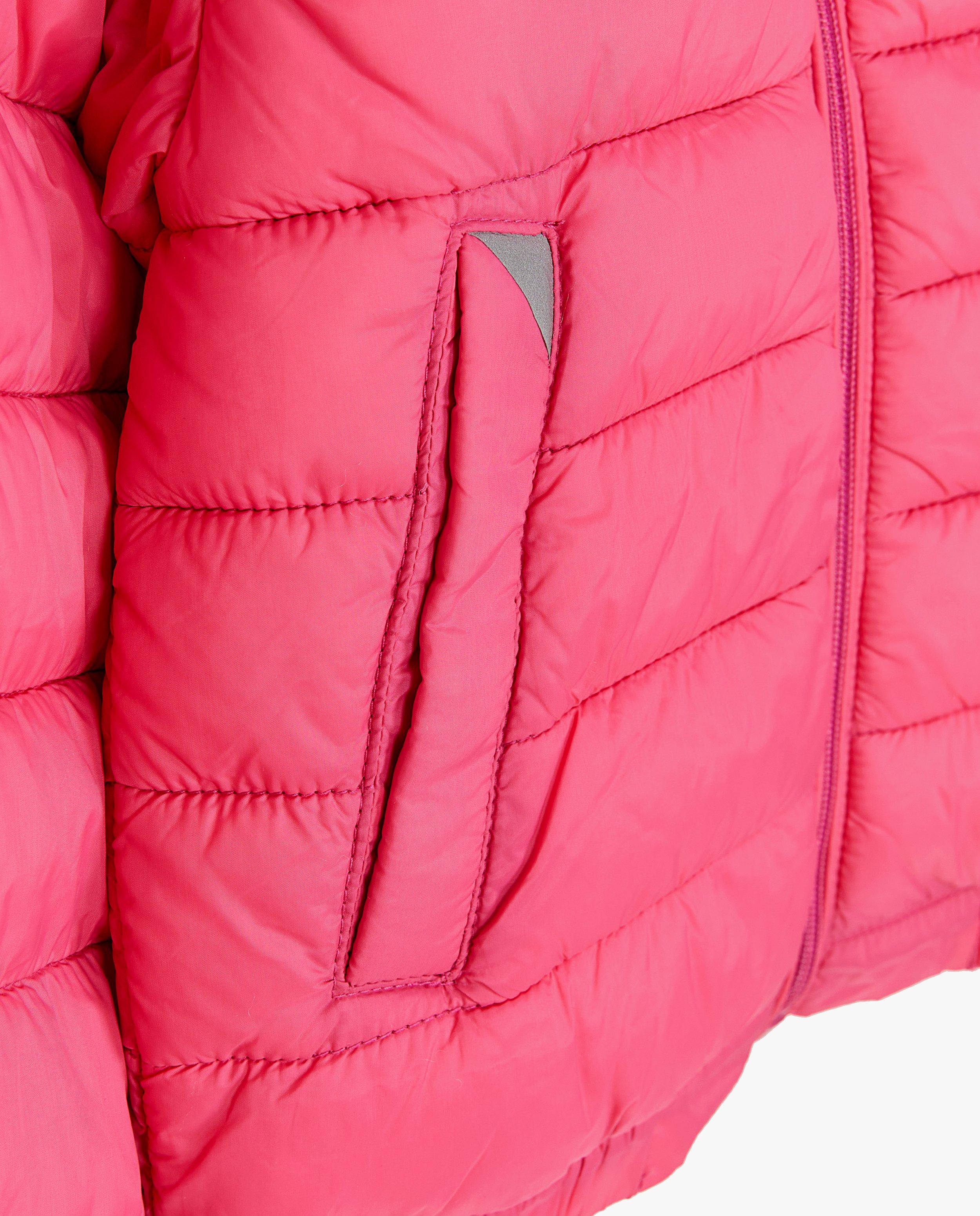 Manteaux d'été - Veste rose surpiquée