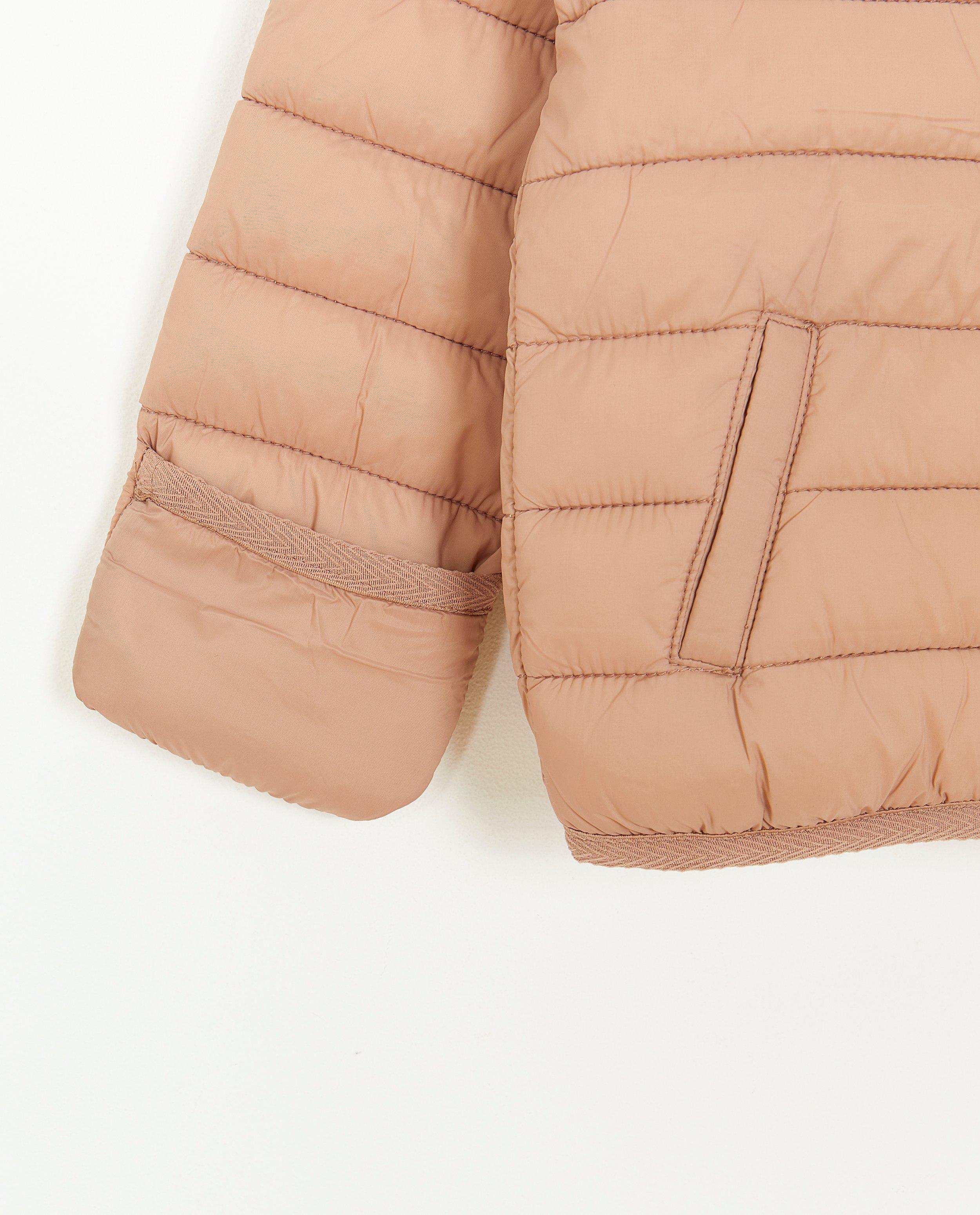 Manteaux d'été - Veste rose surpiquée