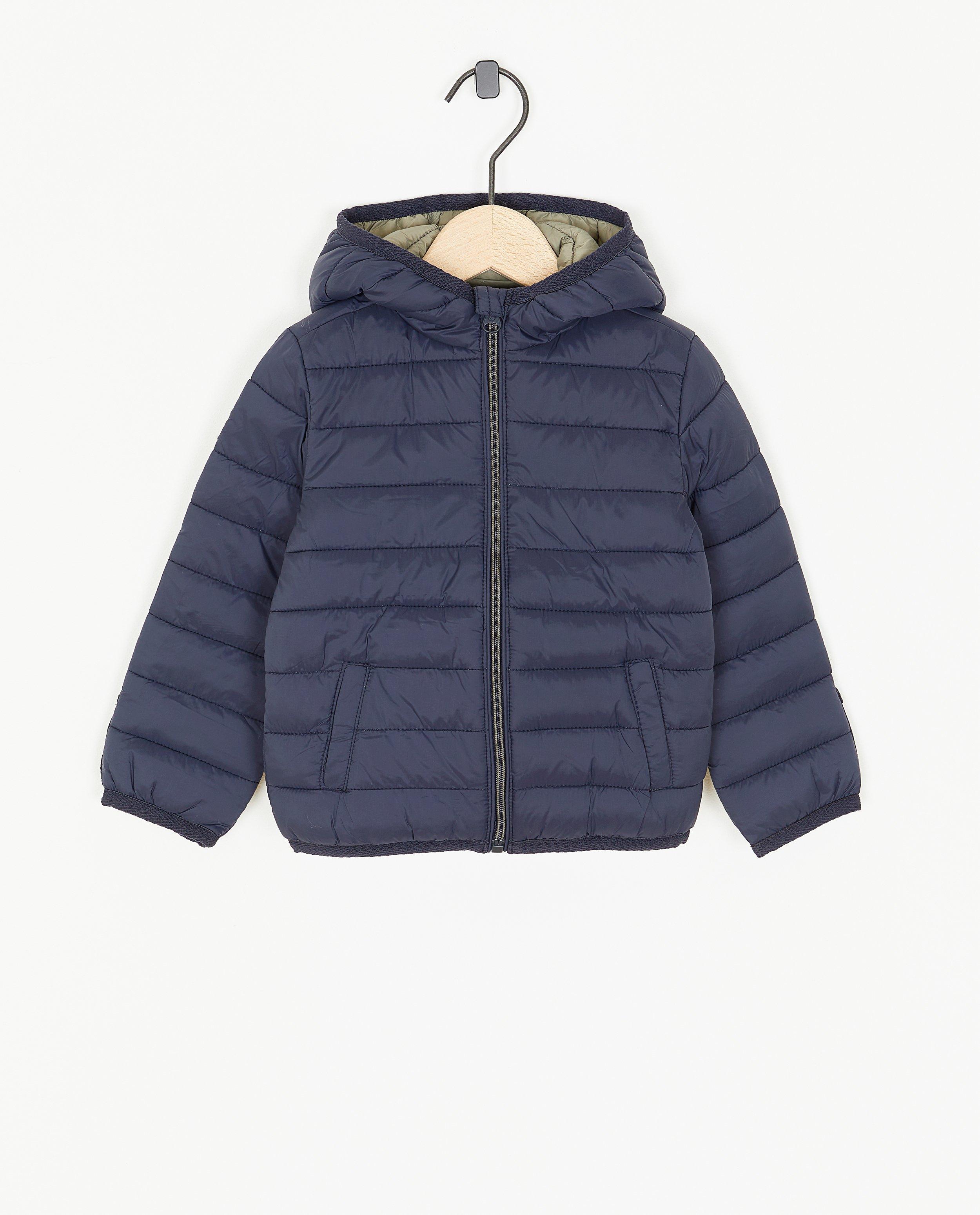 Veste surpiquée bleu foncé - null - Cuddles and Smiles