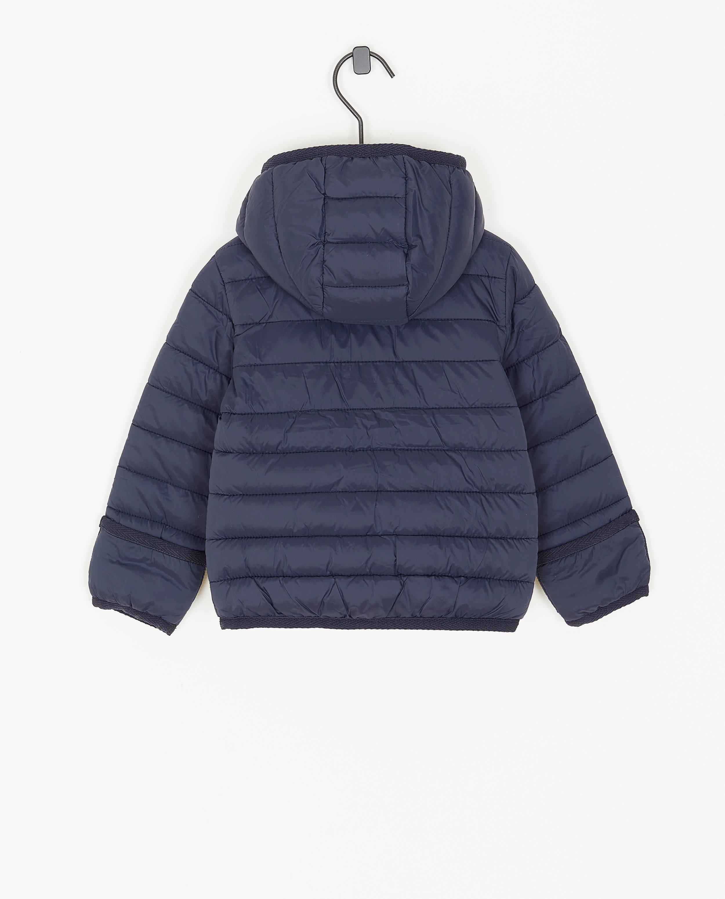 Manteaux d'été - Veste surpiquée bleu foncé