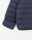 Zomerjassen - Donkerblauwe doorgestikte jas