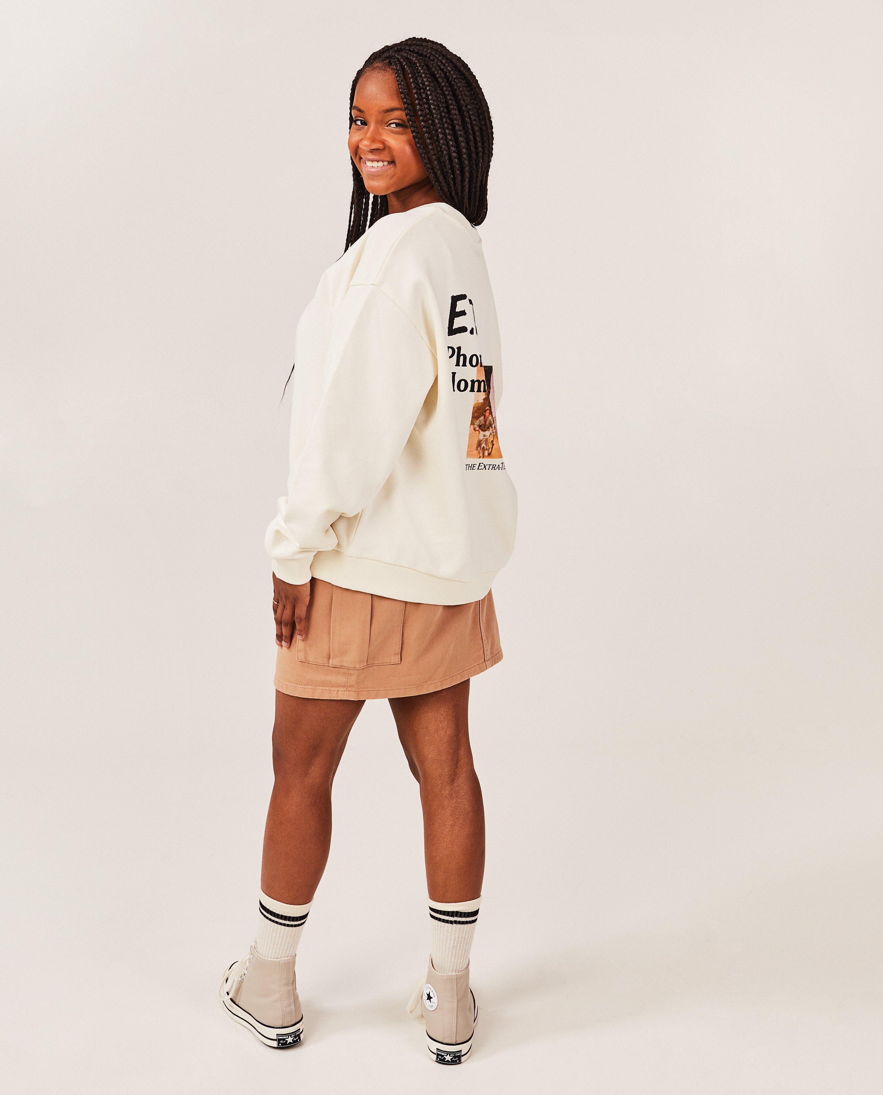 Rokken - Bruine rok, cargo fit