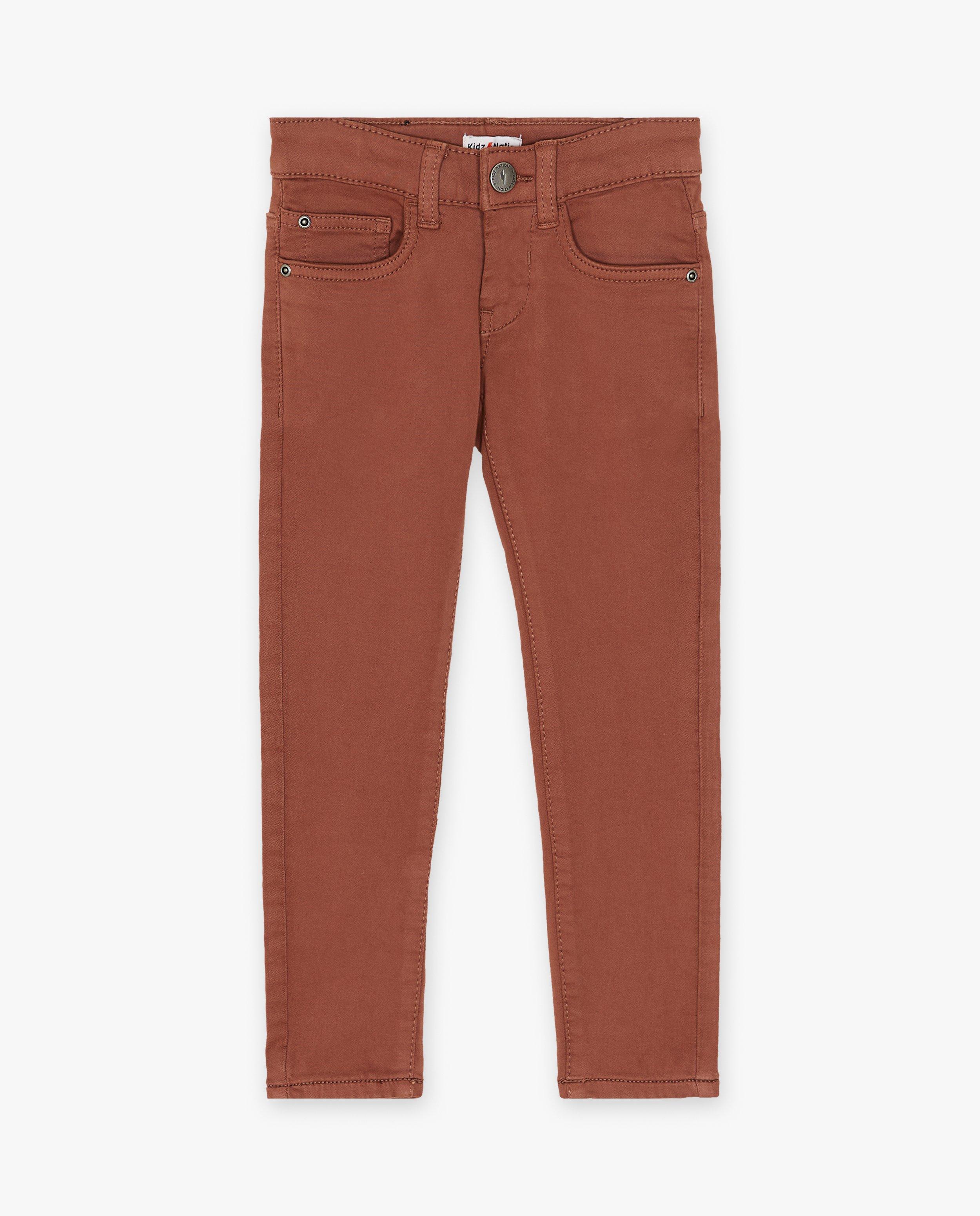 Broeken - Donkerblauwe broek, slim fit