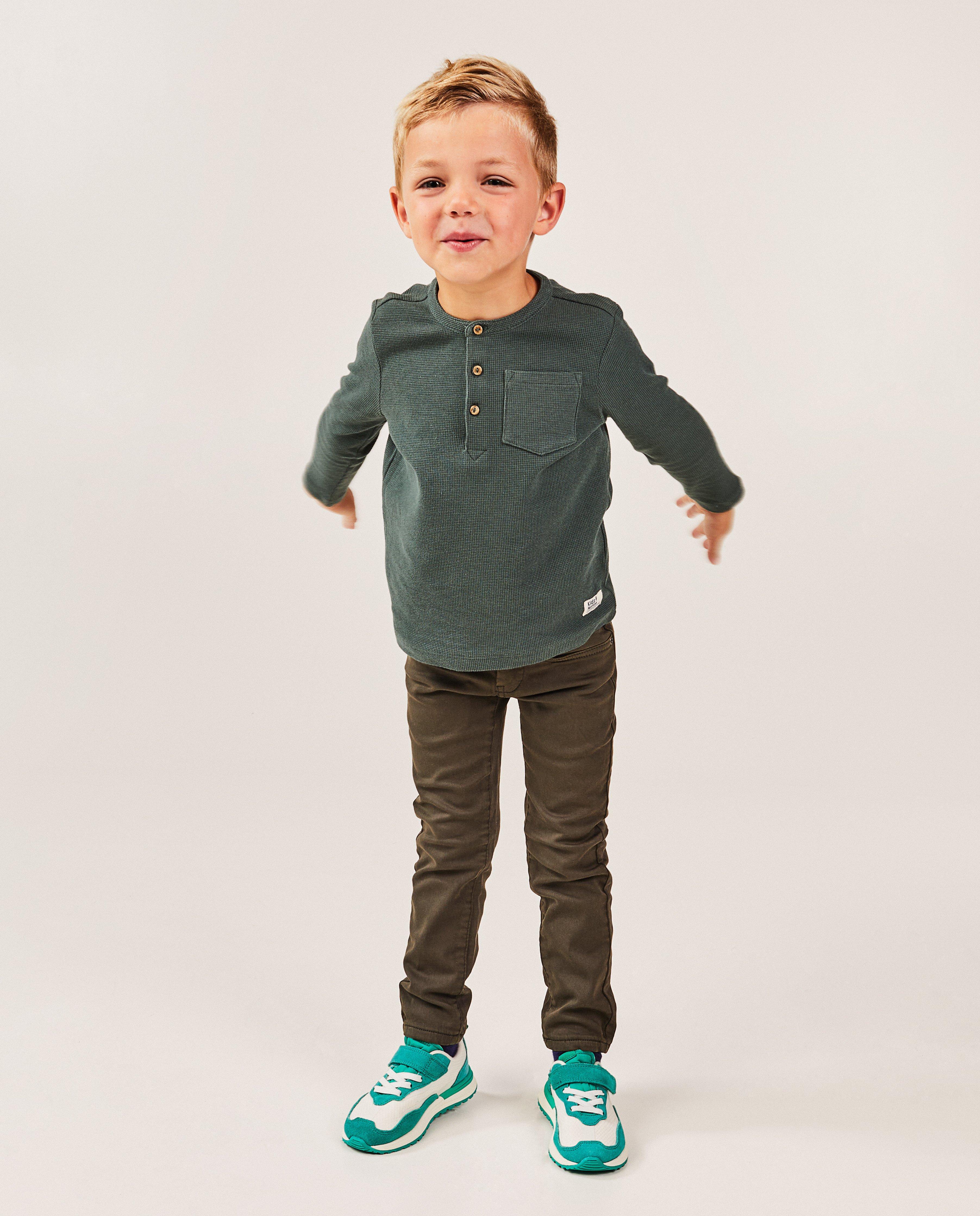 Pantalon bleu foncé, slim fit - null - Kidz Nation