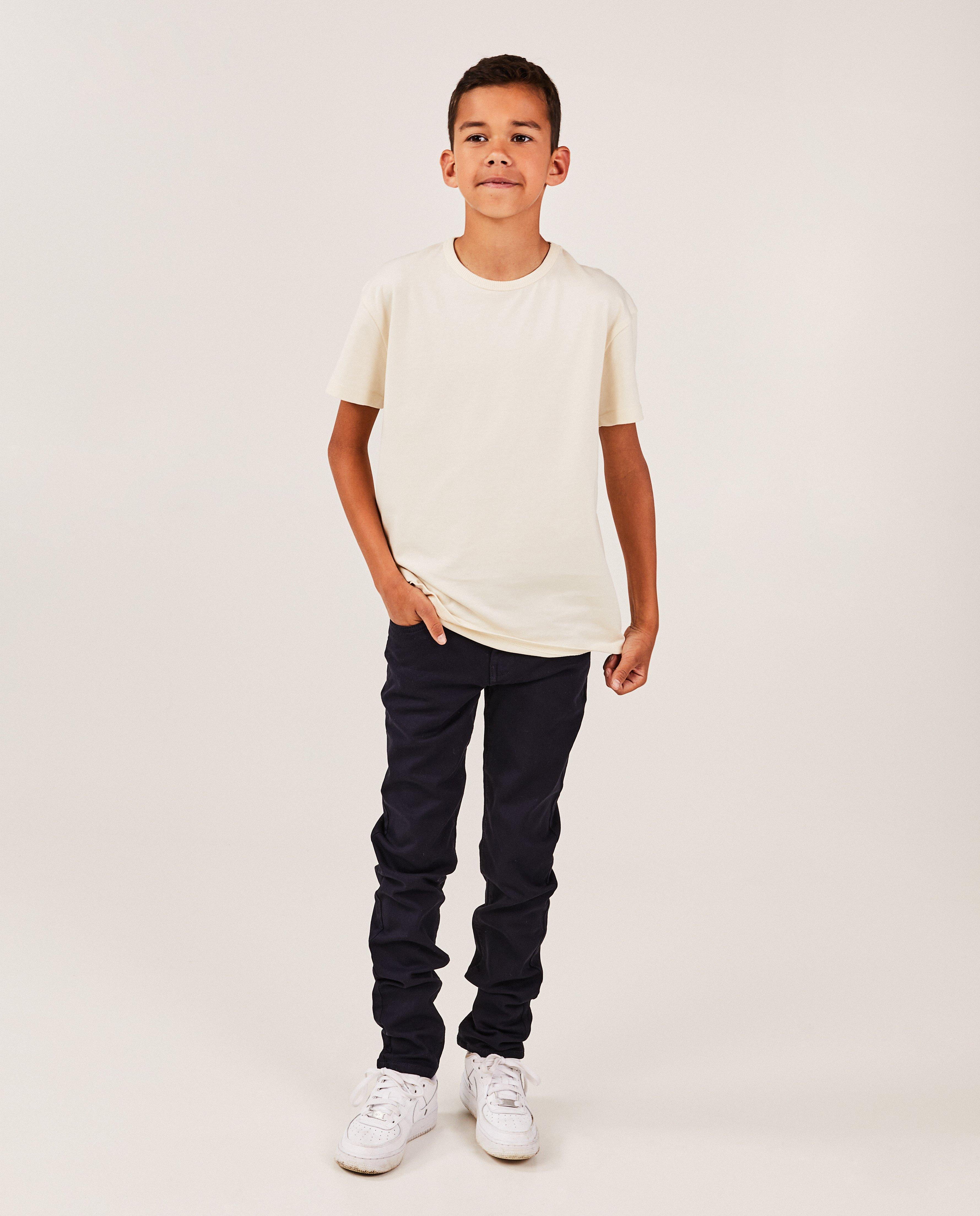 Broeken - Donkerblauwe broek, slim fit
