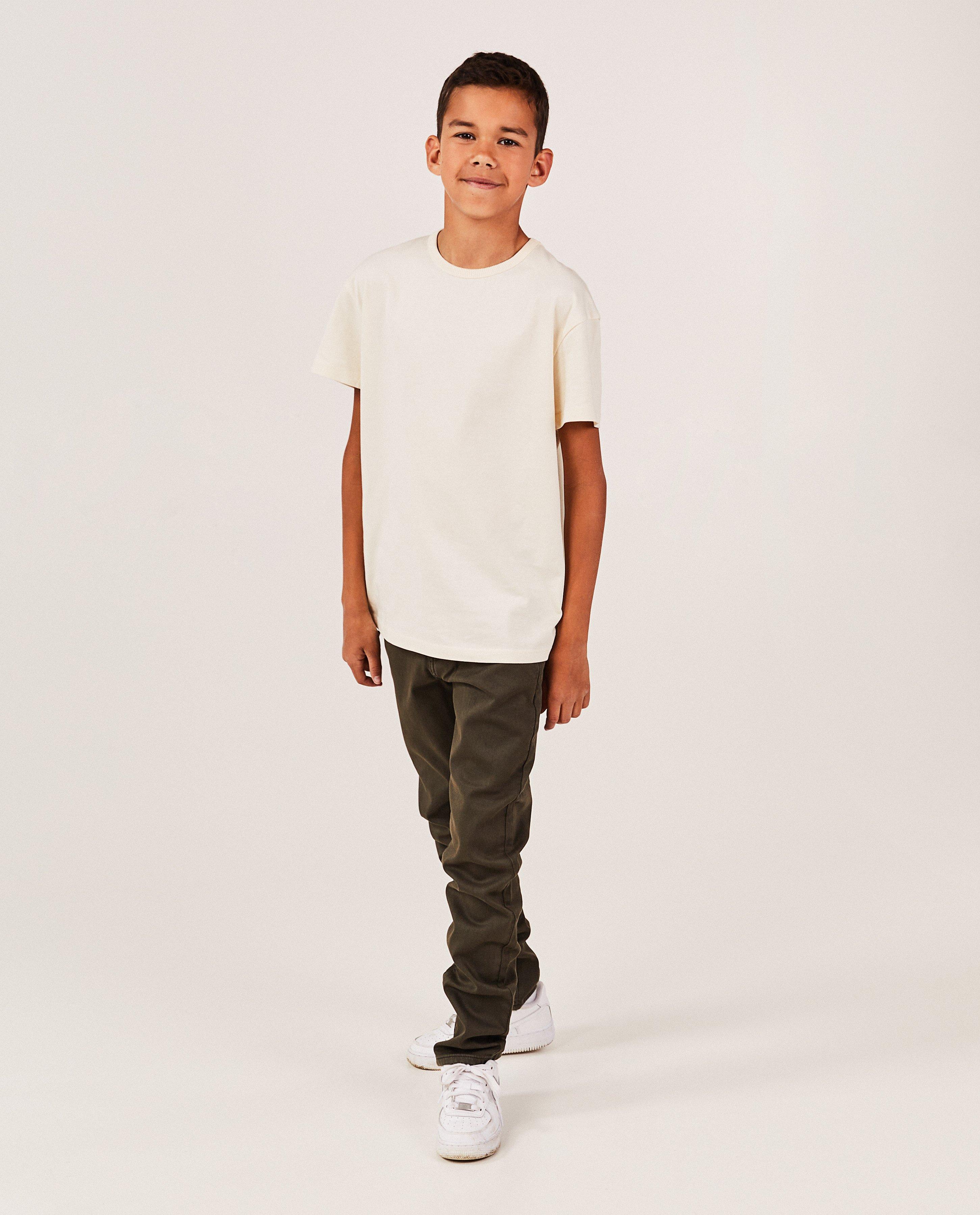 Donkerblauwe broek, slim fit - null - Fish & Chips