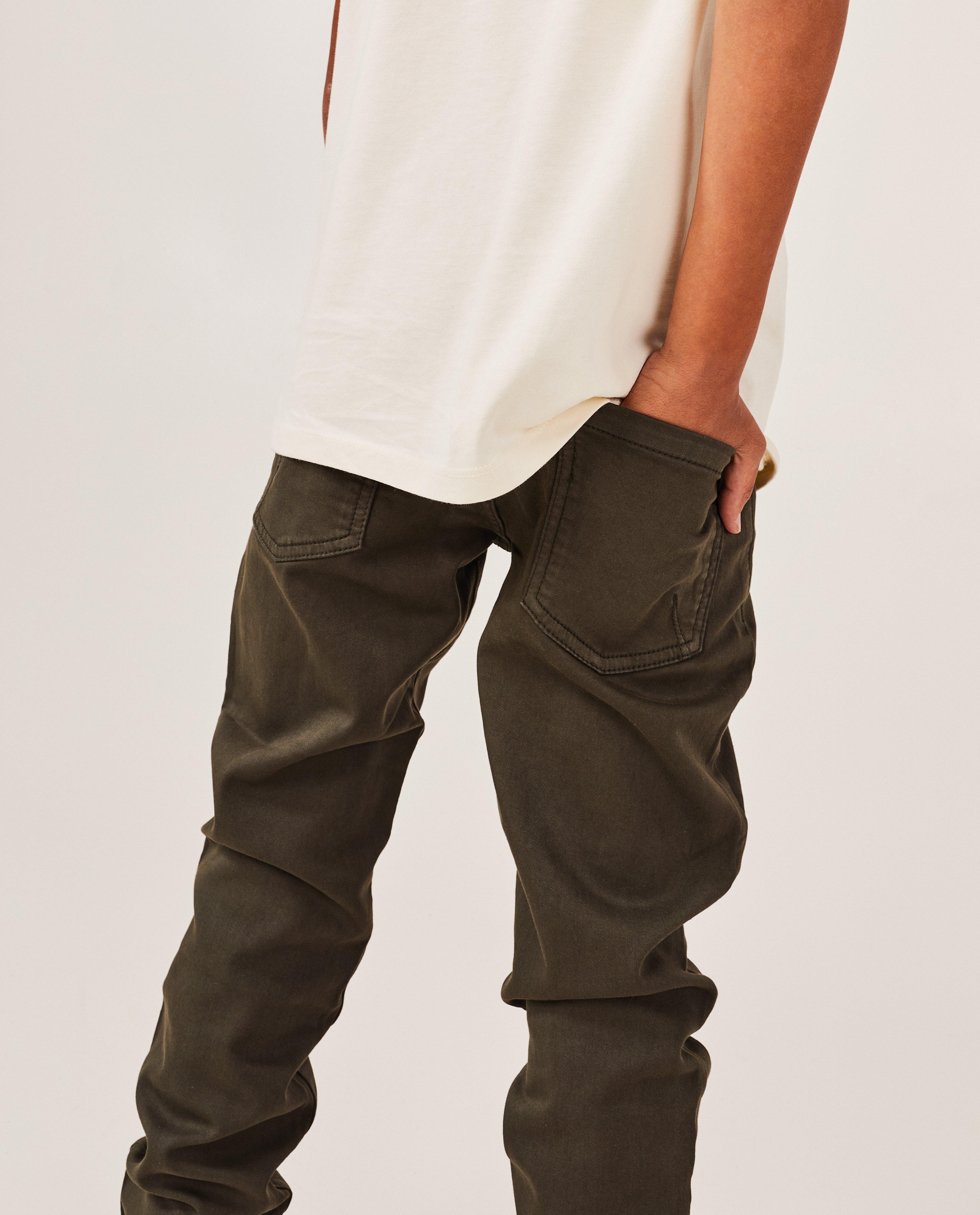 Broeken - Donkerblauwe broek, slim fit